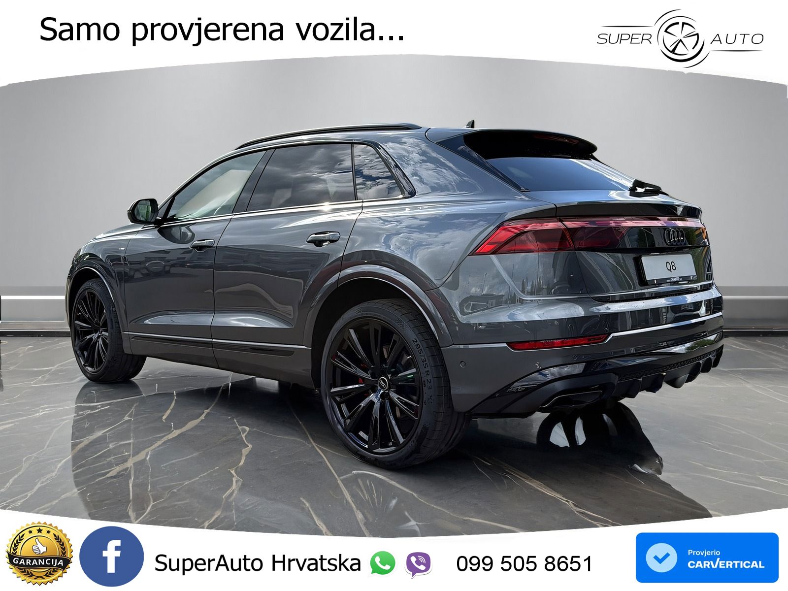 Audi Q8 50 TDI V6 (286 KS) quattro Tiptronic LED+GR SJED+ACC