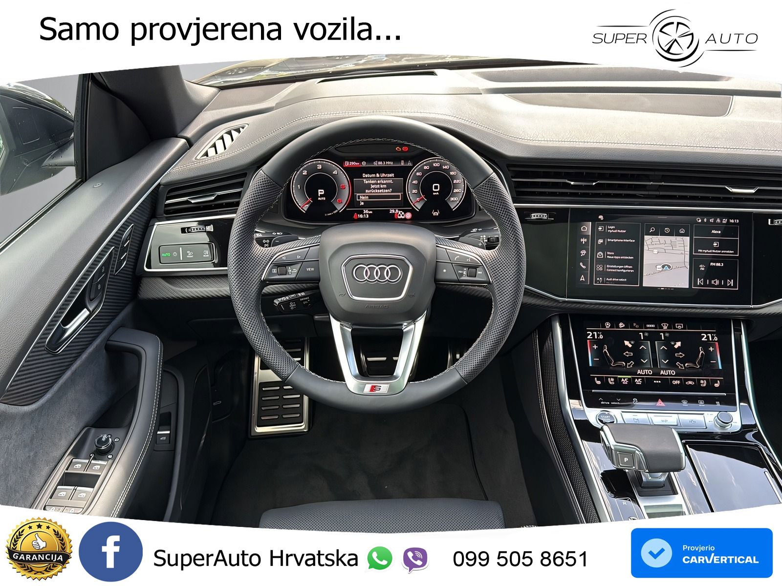 Audi Q8 50 TDI V6 (286 KS) quattro Tiptronic LED+GR SJED+ACC