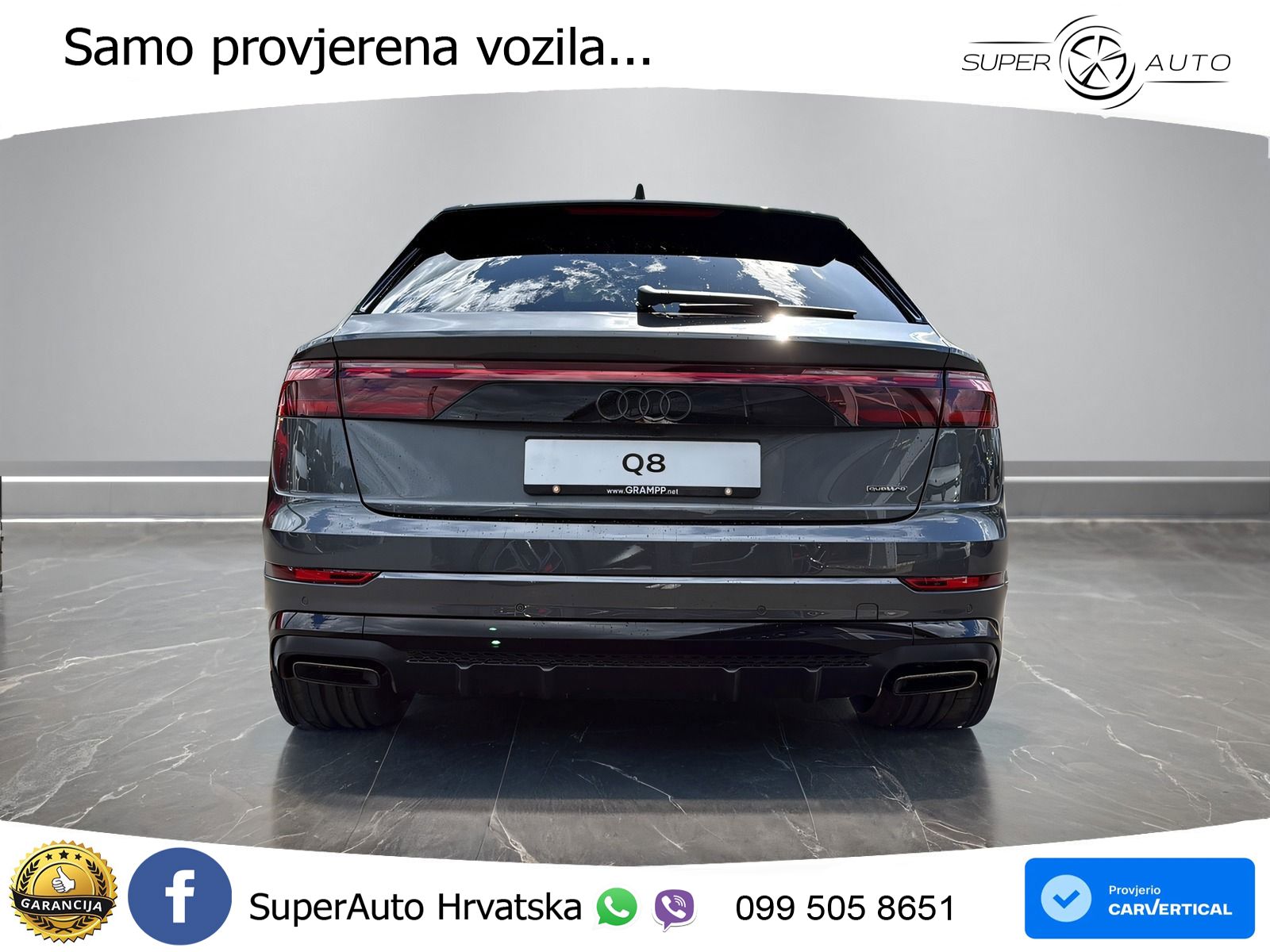 Audi Q8 50 TDI V6 (286 KS) quattro Tiptronic LED+GR SJED+ACC
