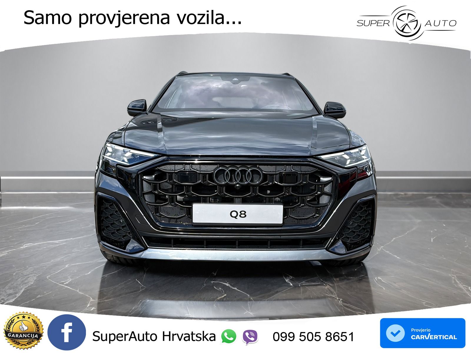 Audi Q8 50 TDI V6 (286 KS) quattro Tiptronic LED+GR SJED+ACC