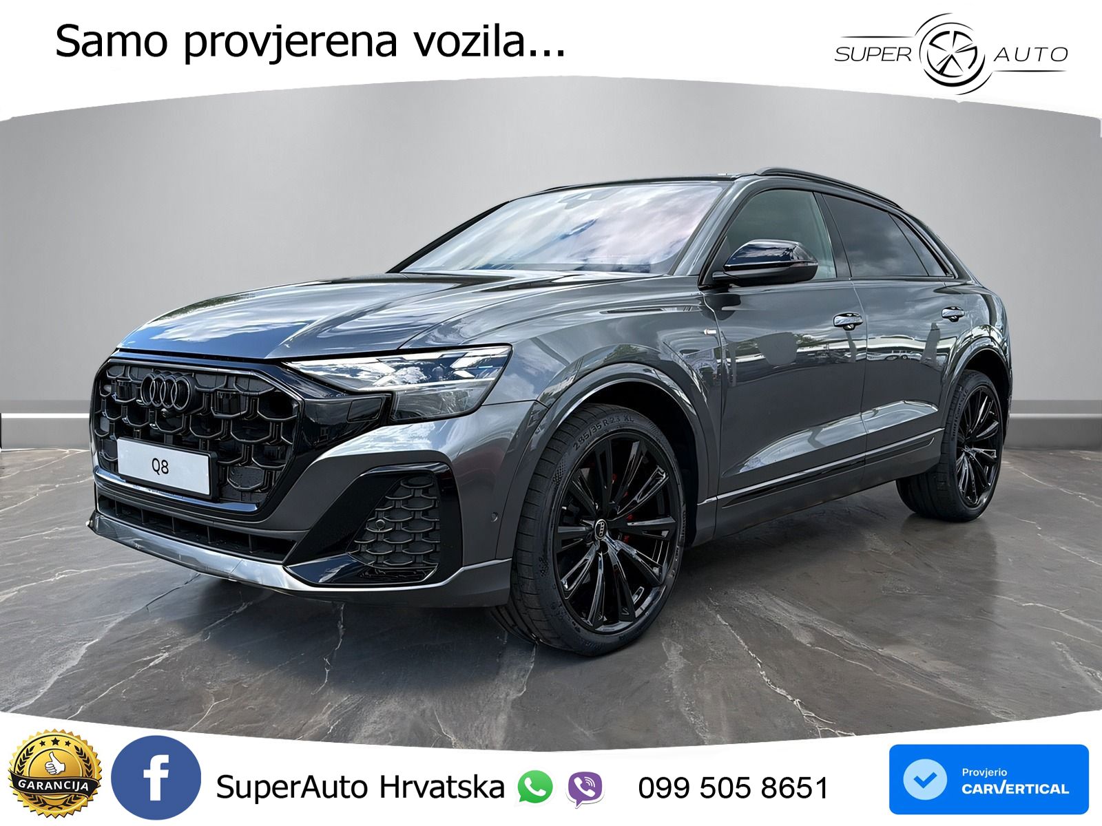 Audi Q8 50 TDI V6 (286 KS) quattro Tiptronic LED+GR SJED+ACC