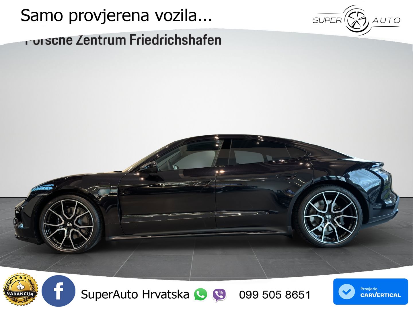 Porsche Taycan 4S 105 kWh (598 KS)