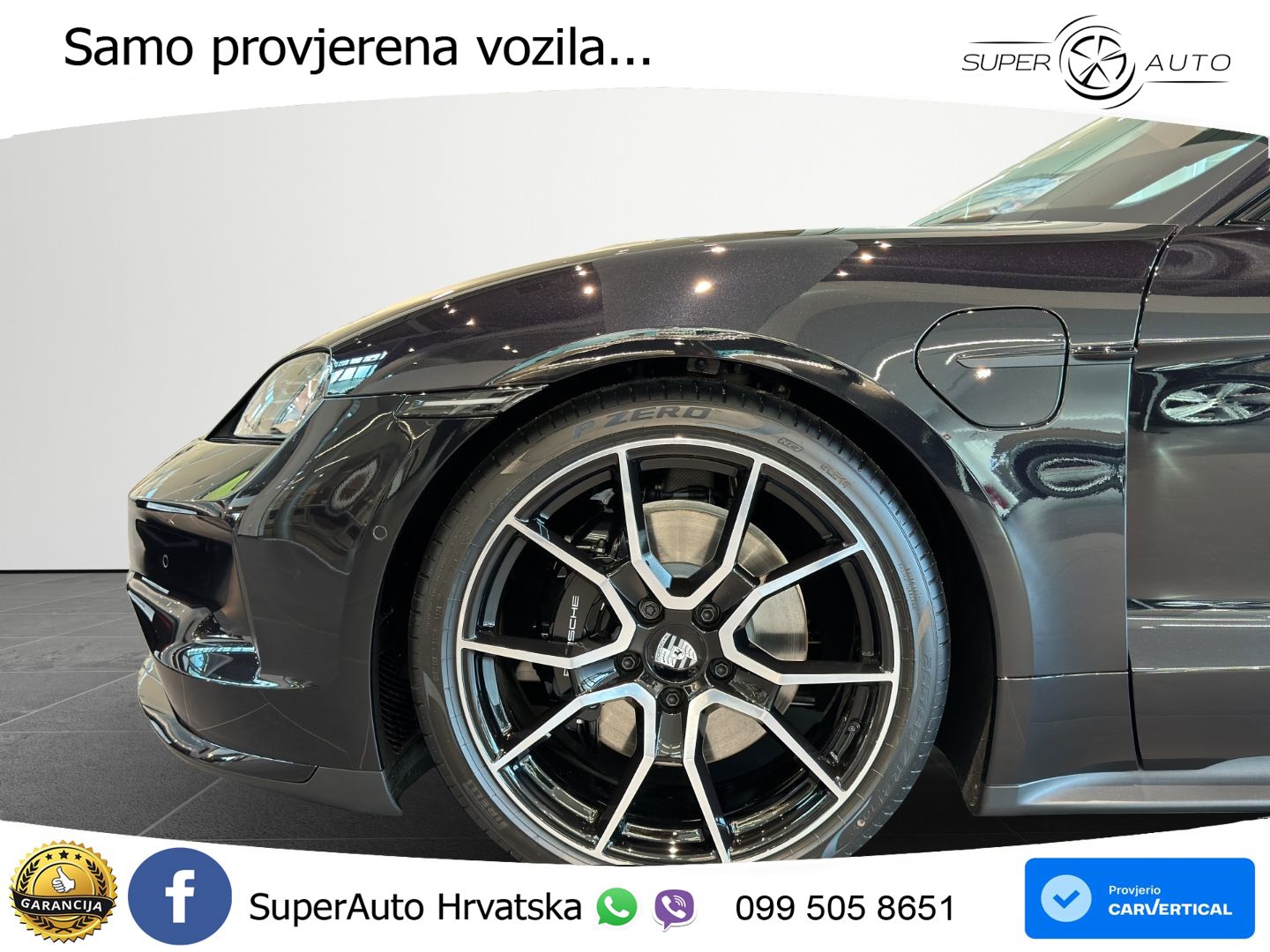 Porsche Taycan 4S 105 kWh (598 KS)