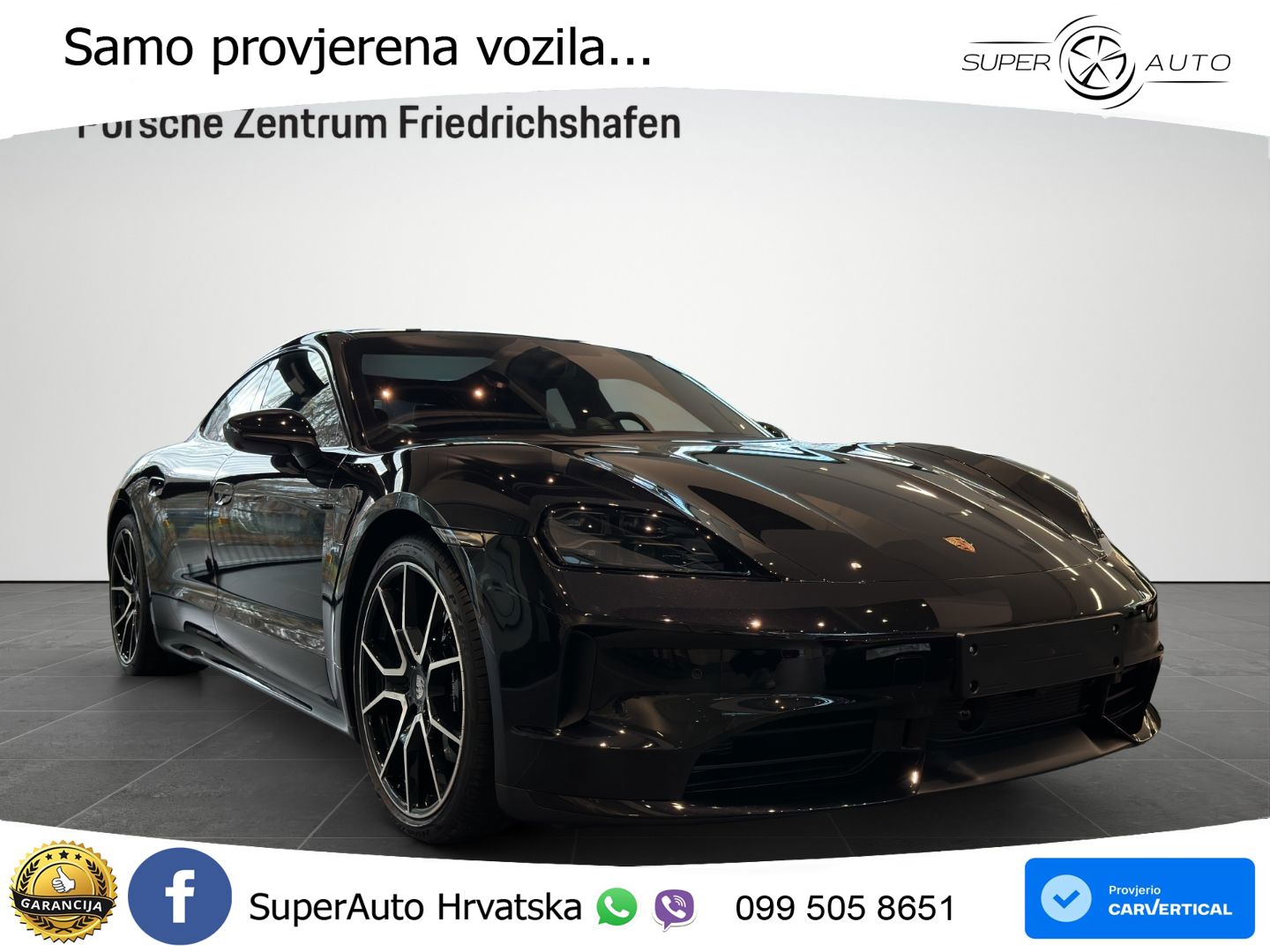 Porsche Taycan 4S 105 kWh (598 KS)