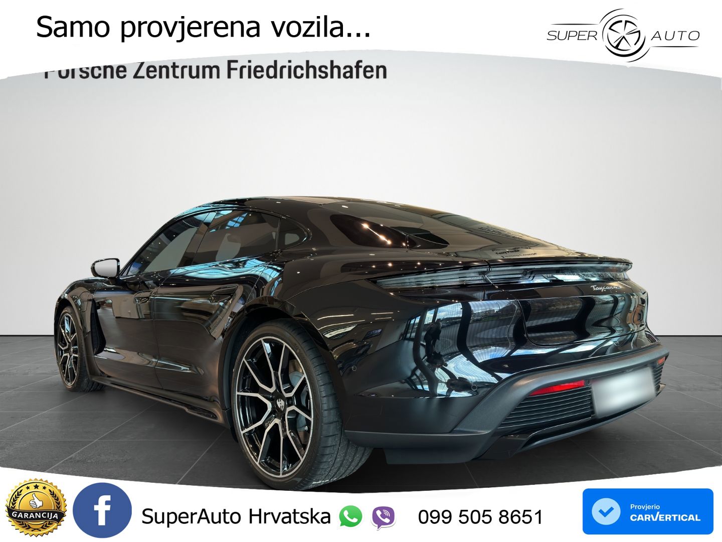 Porsche Taycan 4S 105 kWh (598 KS)