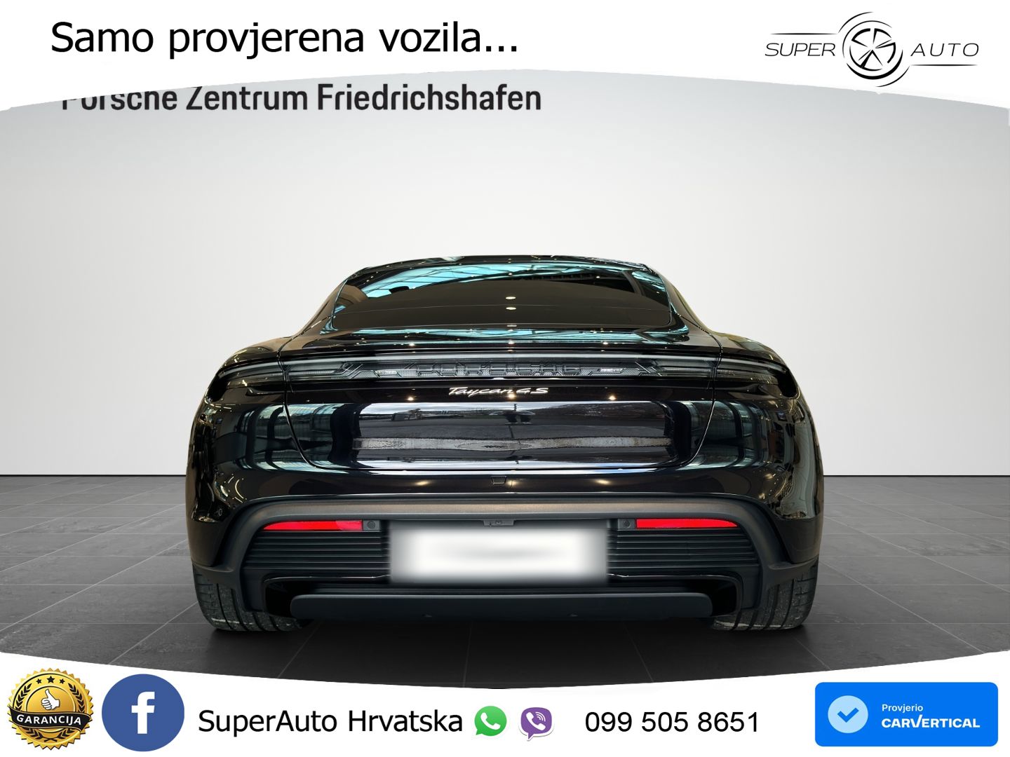Porsche Taycan 4S 105 kWh (598 KS)