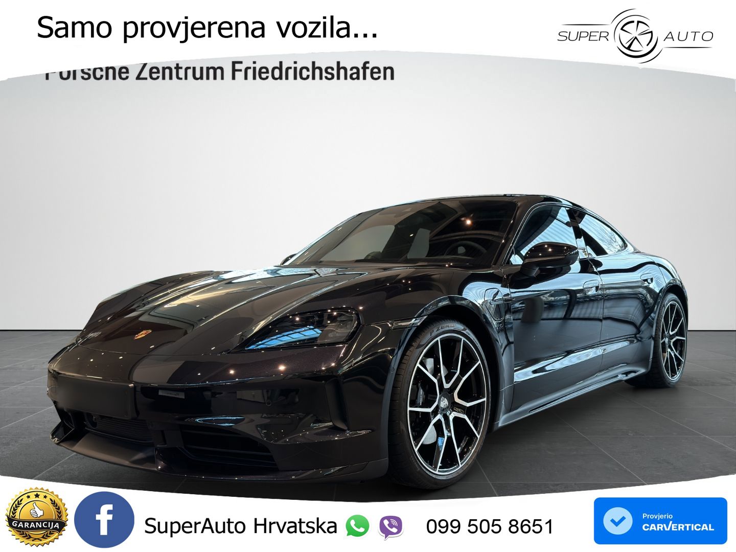 Porsche Taycan 4S 105 kWh (598 KS)