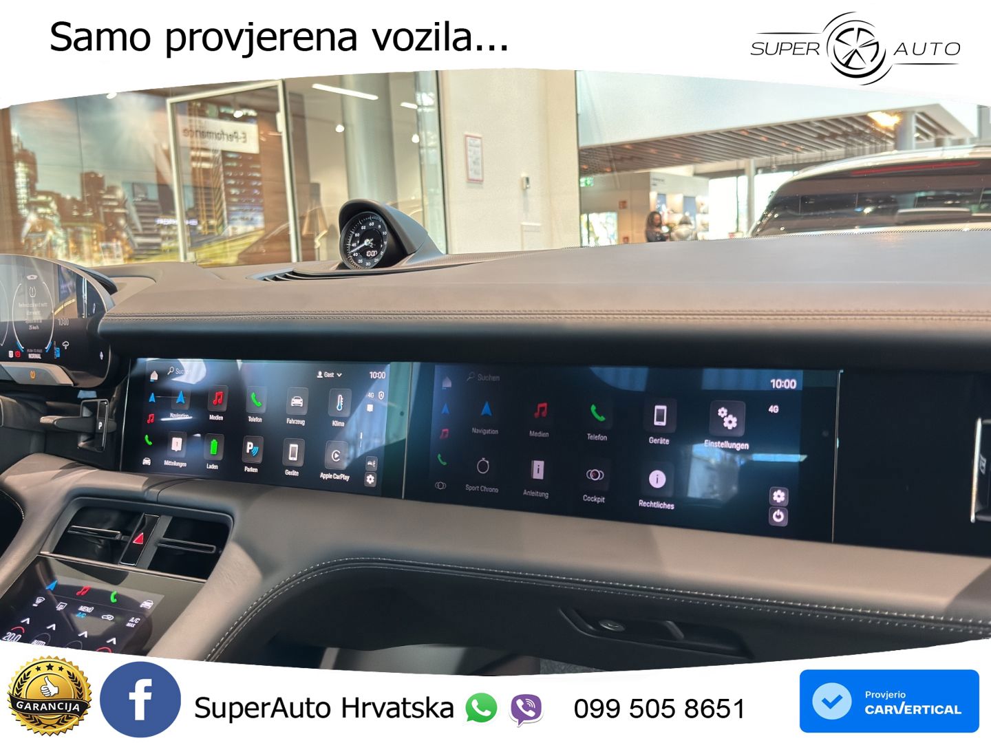 Porsche Taycan 4S 105 kWh (598 KS)