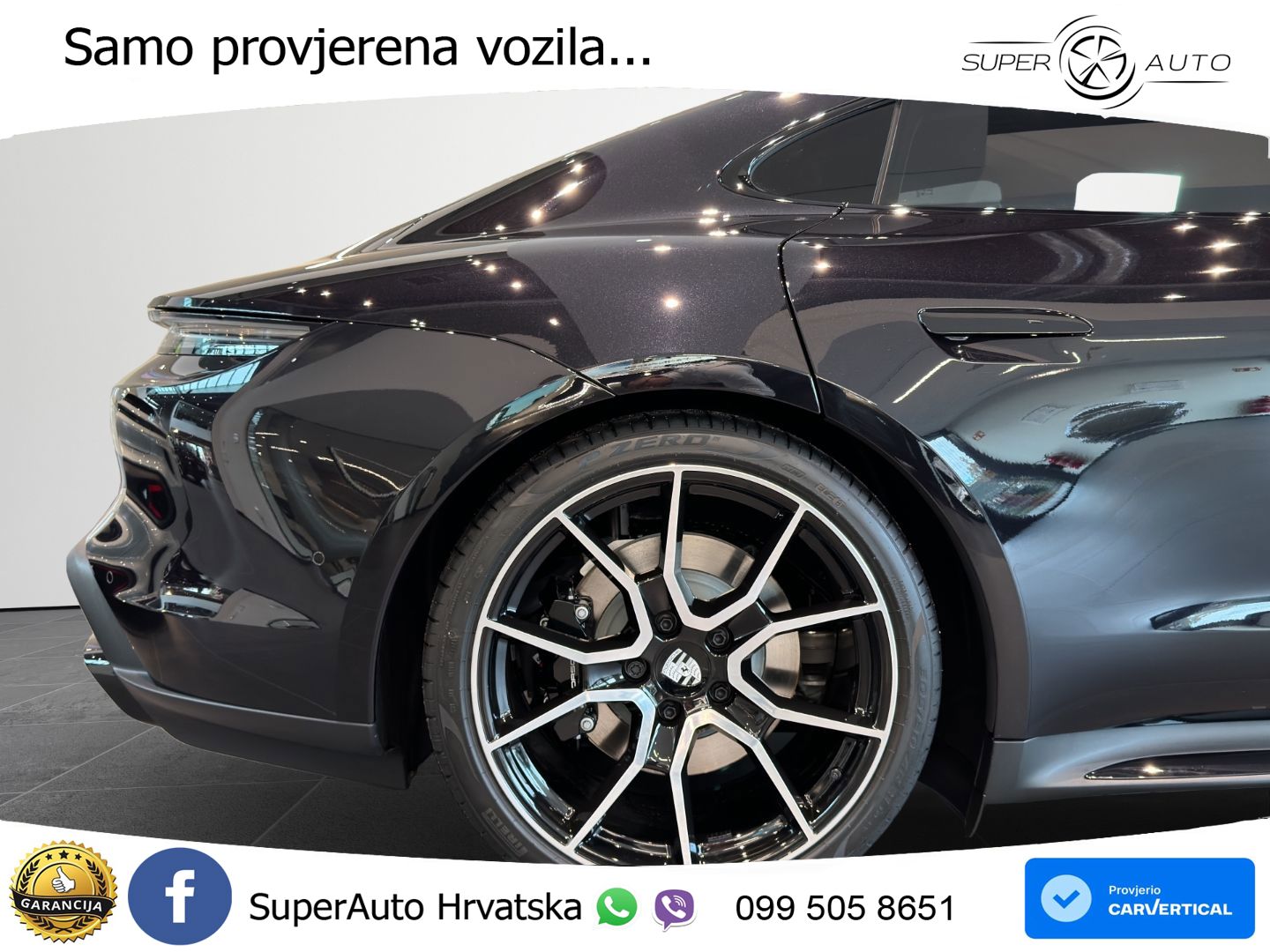 Porsche Taycan 4S 105 kWh (598 KS)