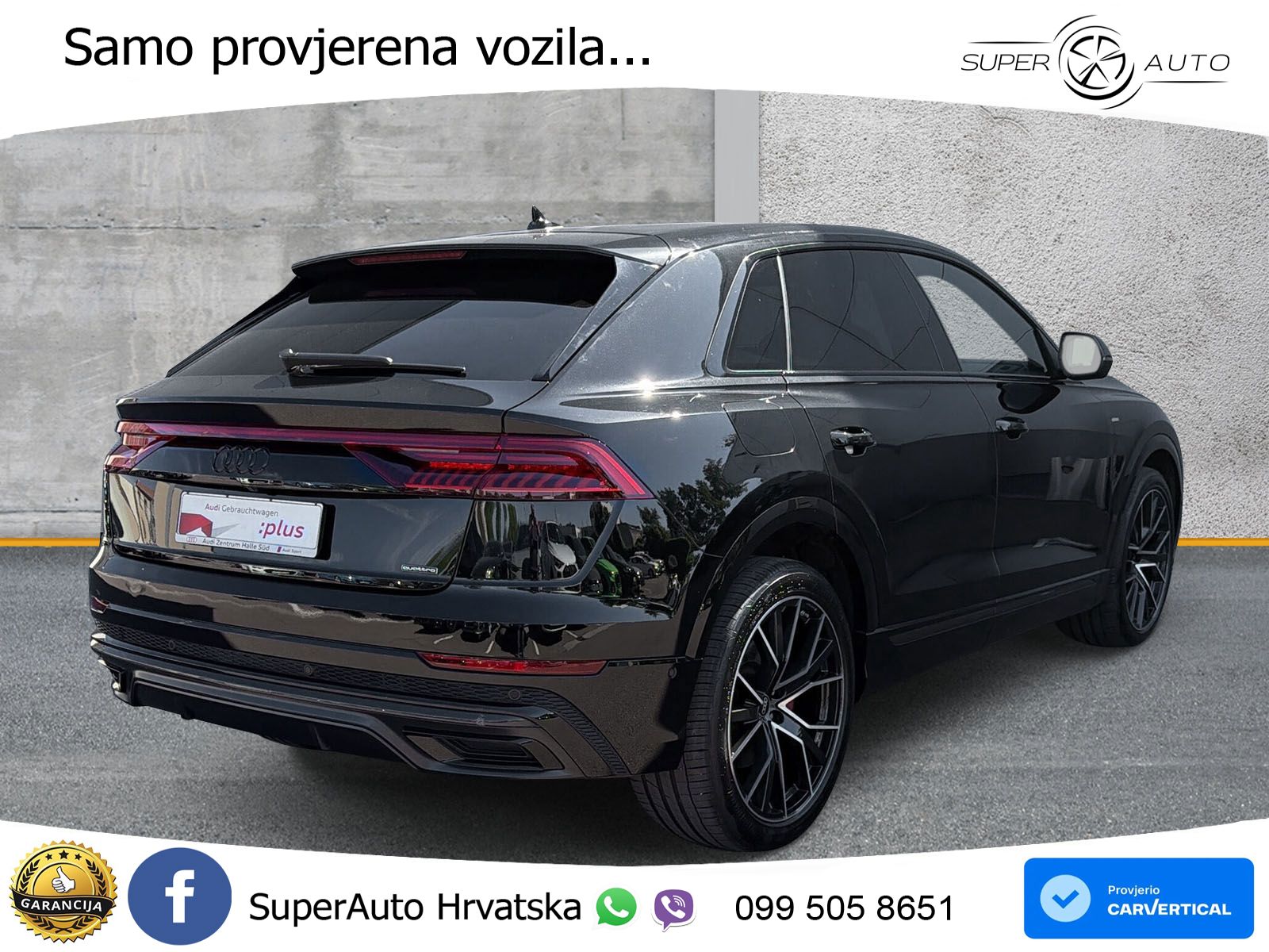 Audi Q8 50 TDI V6 (286 KS) quattro Tiptronic