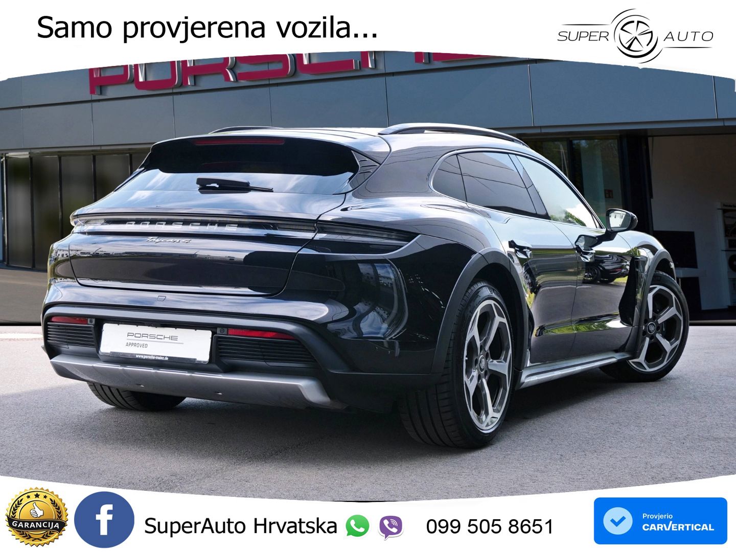 Porsche Taycan Cross Turismo 4 93.4 kWh (476 KS)