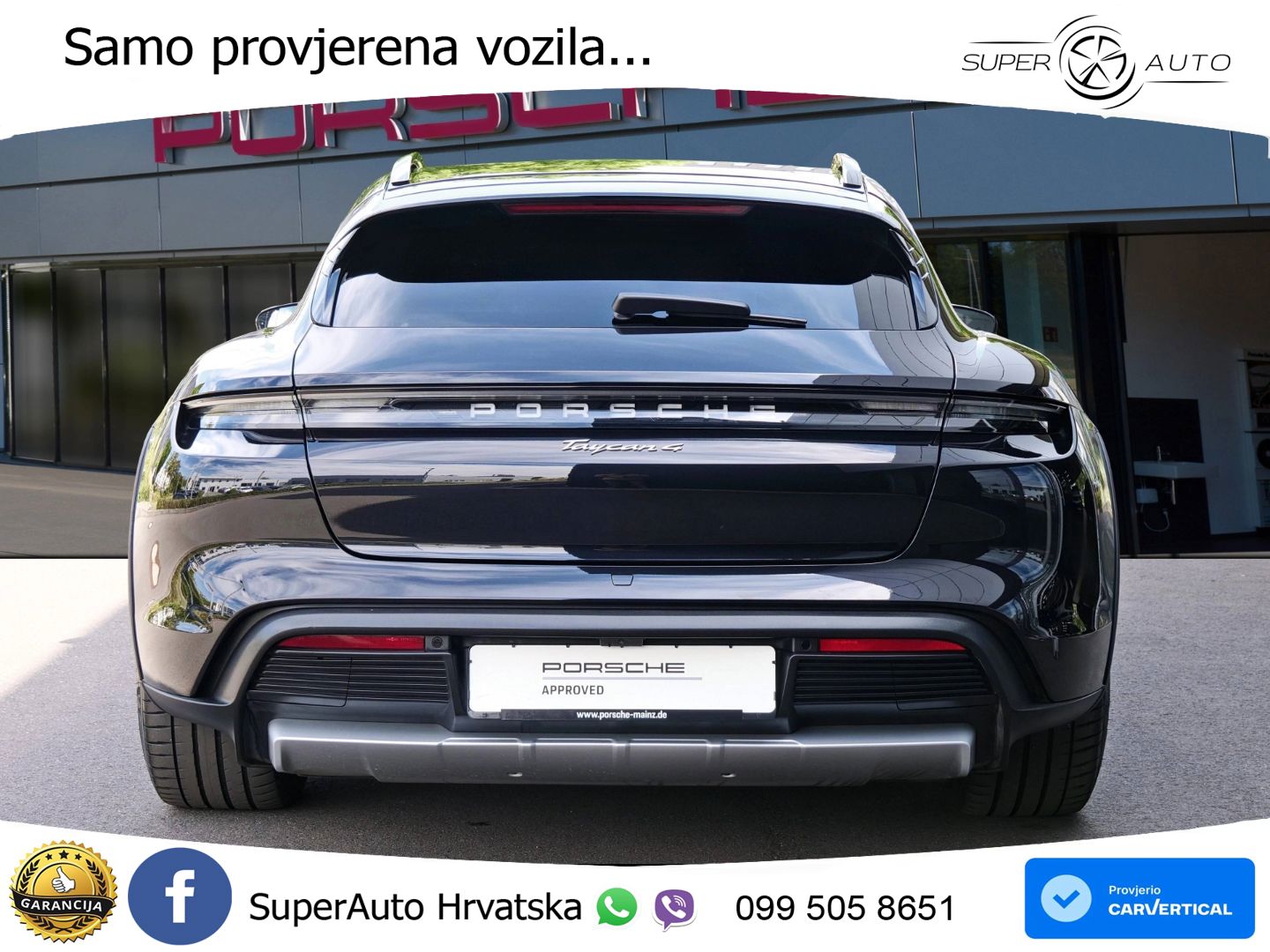 Porsche Taycan Cross Turismo 4 93.4 kWh (476 KS)