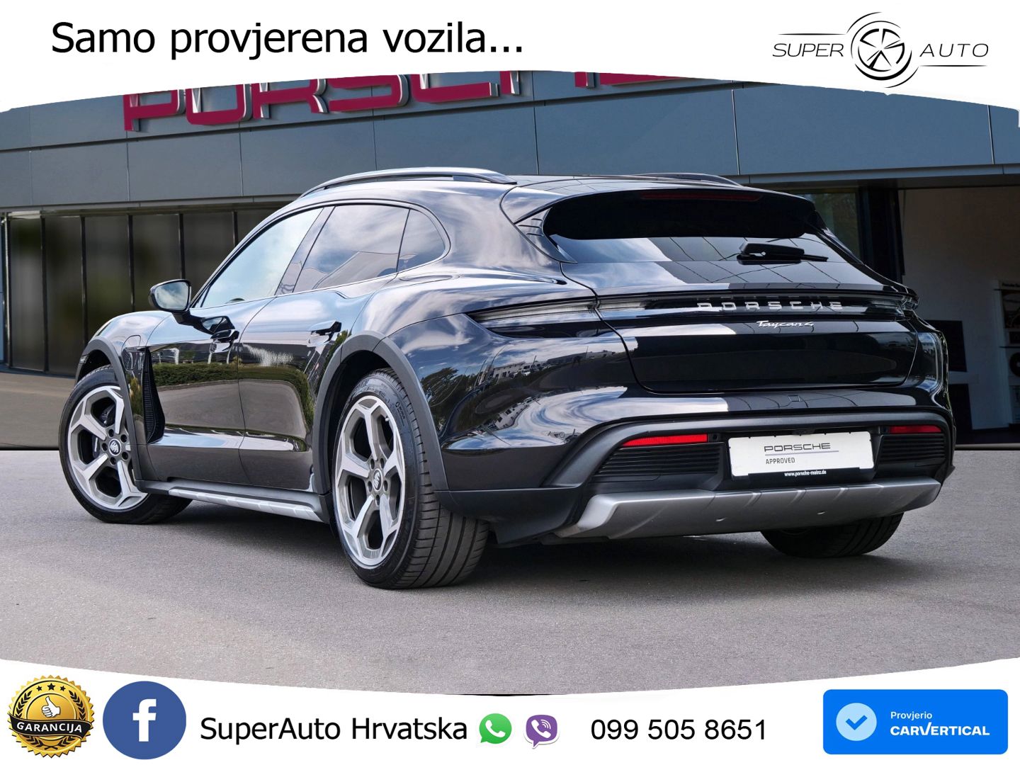 Porsche Taycan Cross Turismo 4 93.4 kWh (476 KS)