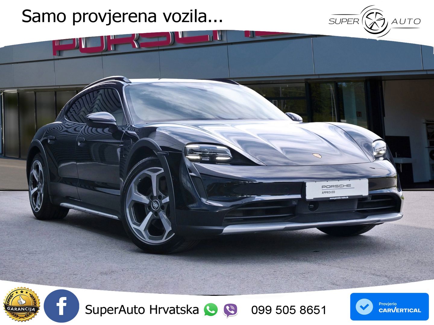 Porsche Taycan Cross Turismo 4 93.4 kWh (476 KS)
