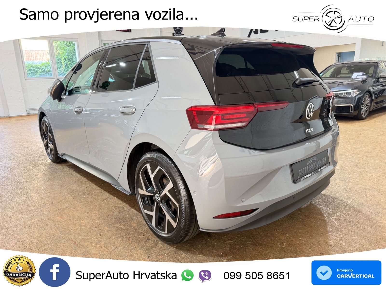 Volkswagen ID.3 Pro 62 kWh (204 KS) LED+GR SJED+ACC