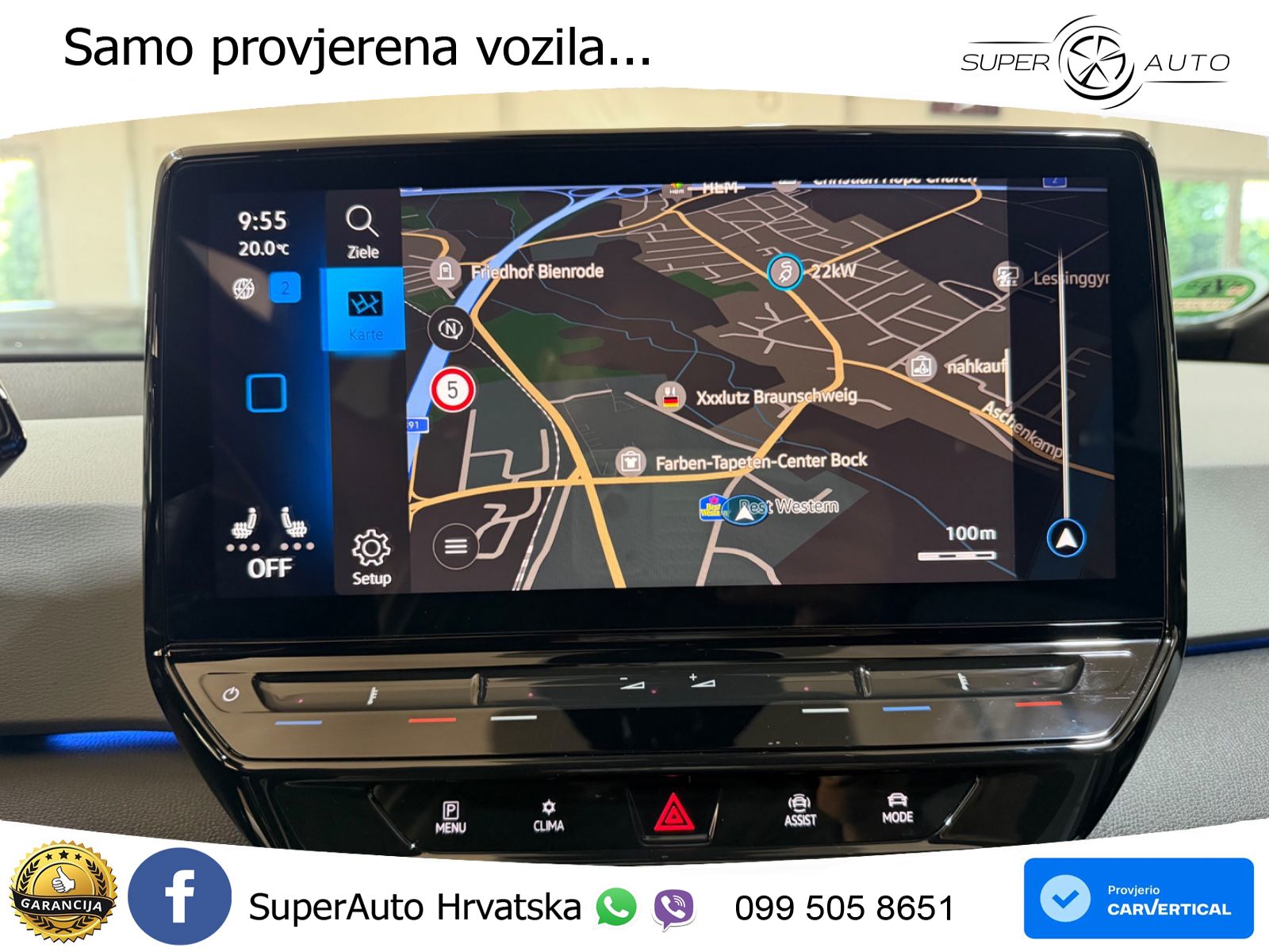 Volkswagen ID.3 Pro 62 kWh (204 KS) LED+GR SJED+ACC