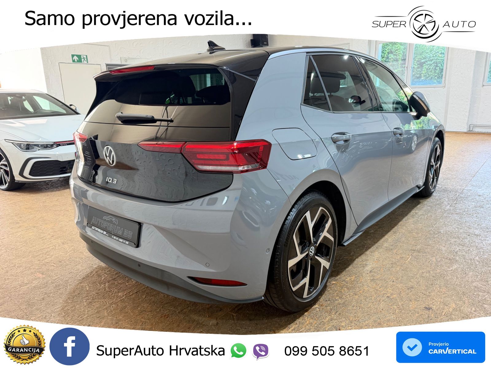 Volkswagen ID.3 Pro 62 kWh (204 KS) LED+GR SJED+ACC