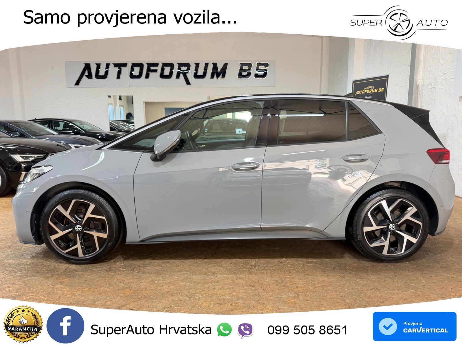 Volkswagen ID.3 Pro 62 kWh (204 KS) LED+GR SJED+ACC
