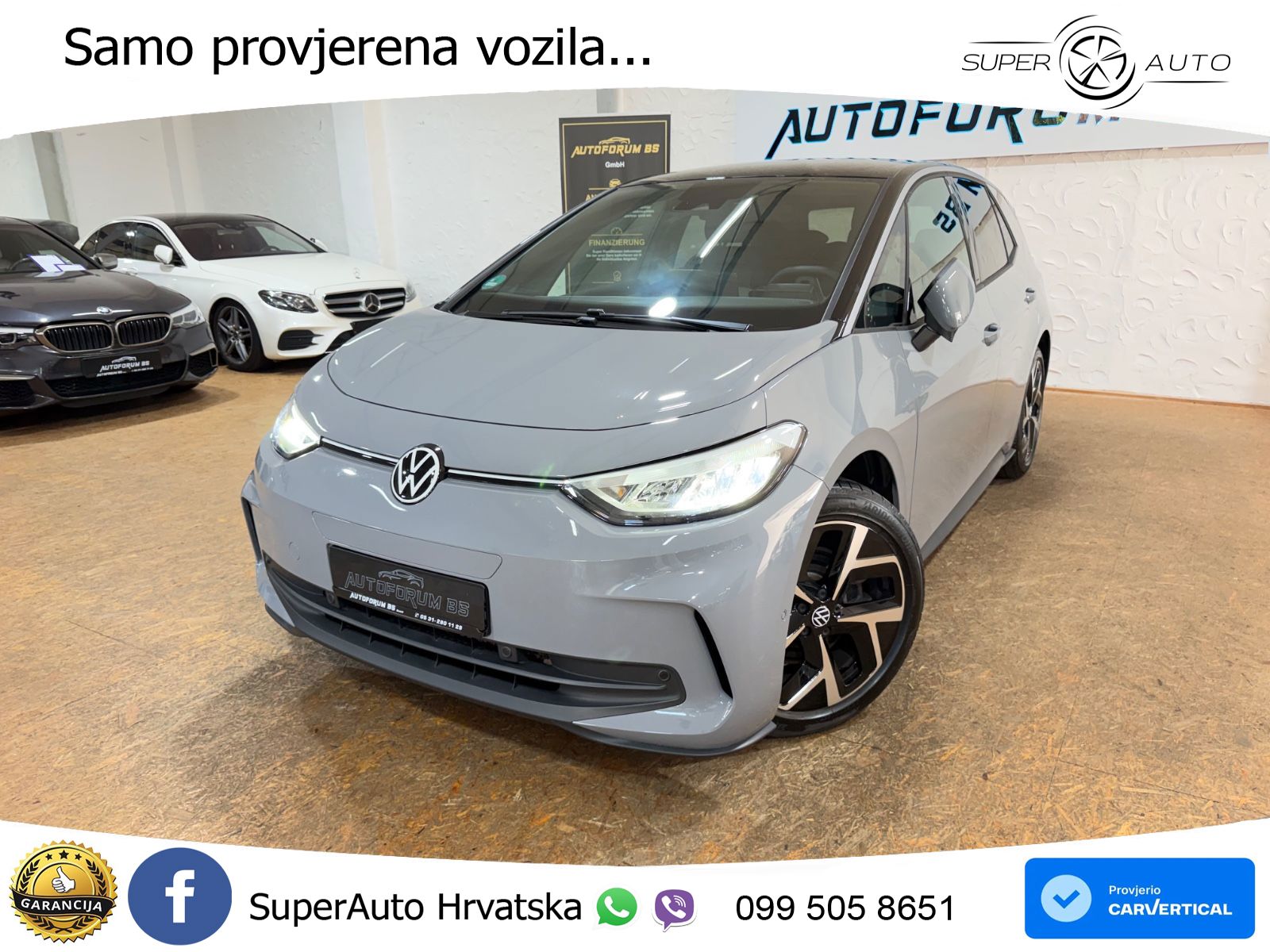 Volkswagen ID.3 Pro 62 kWh (204 KS) LED+GR SJED+ACC
