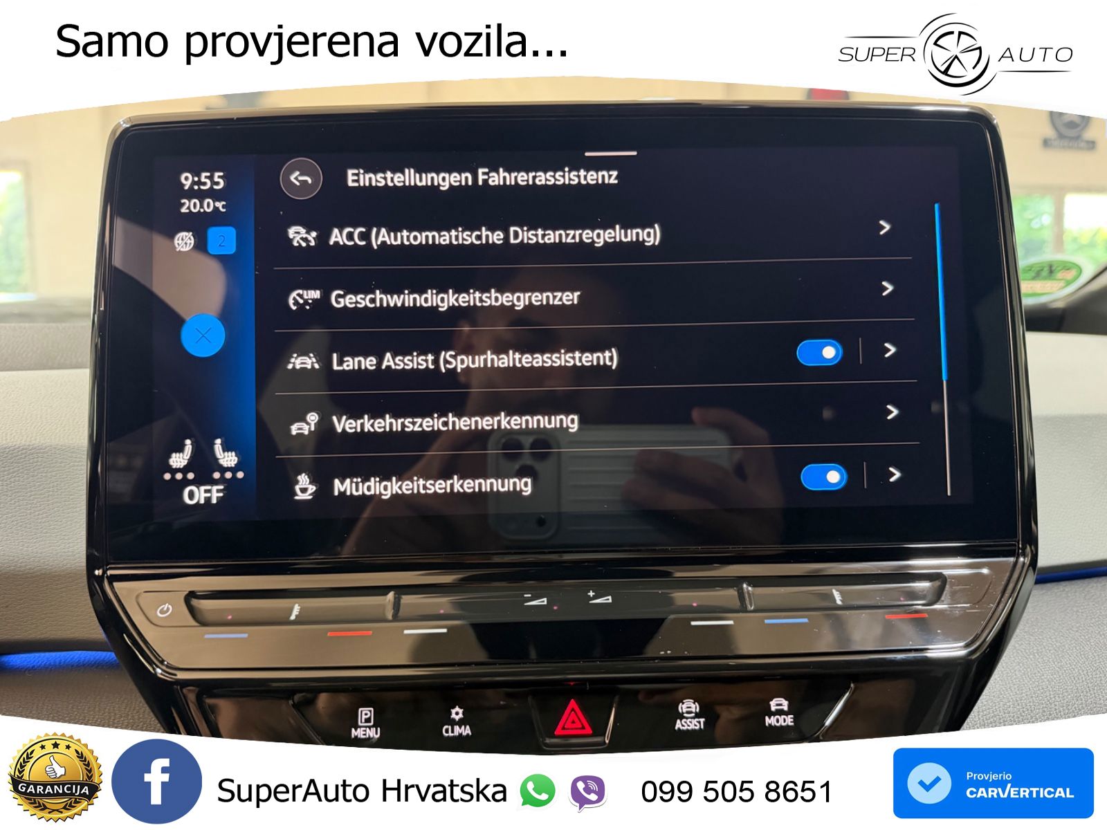 Volkswagen ID.3 Pro 62 kWh (204 KS) LED+GR SJED+ACC