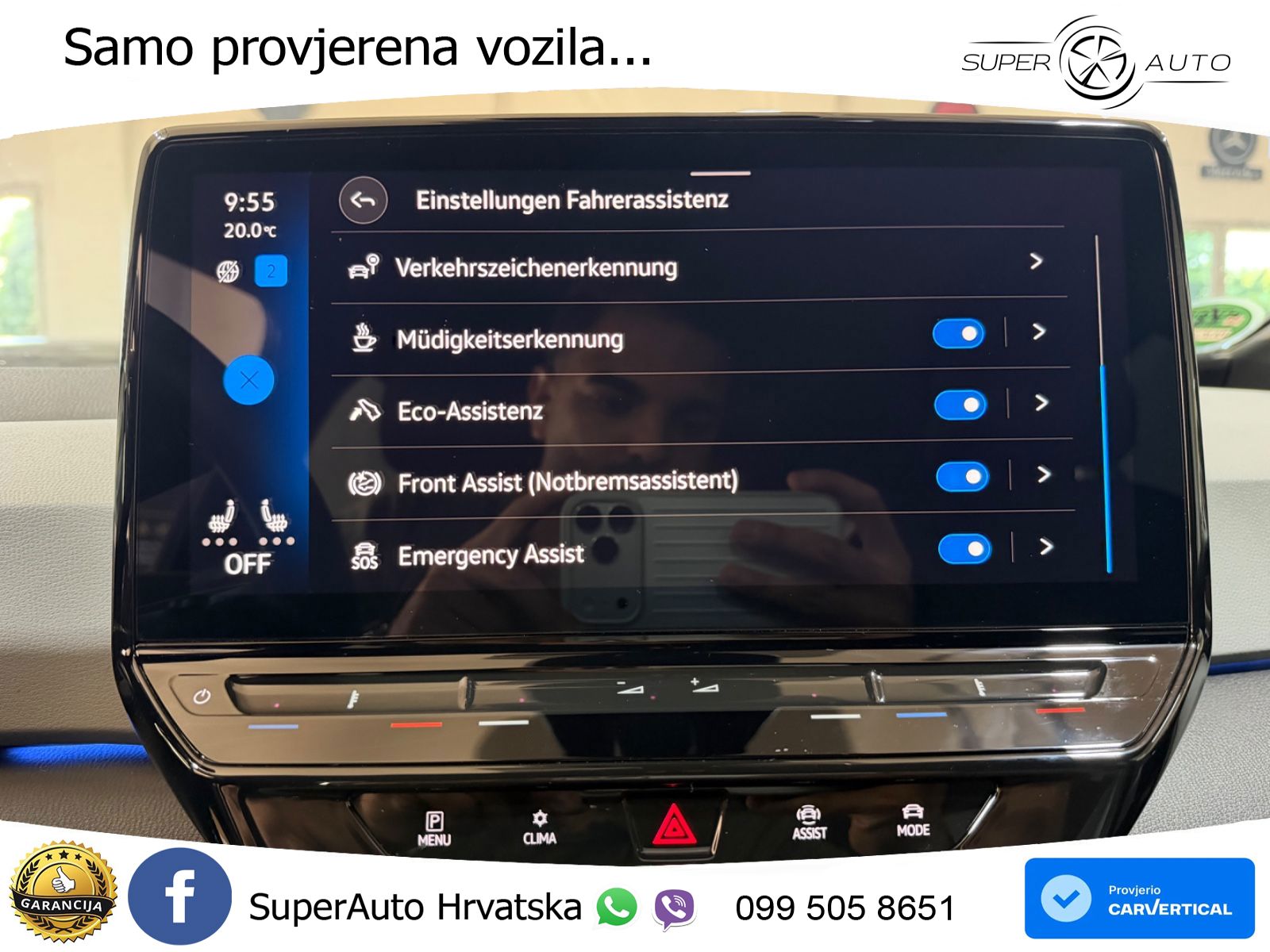 Volkswagen ID.3 Pro 62 kWh (204 KS) LED+GR SJED+ACC