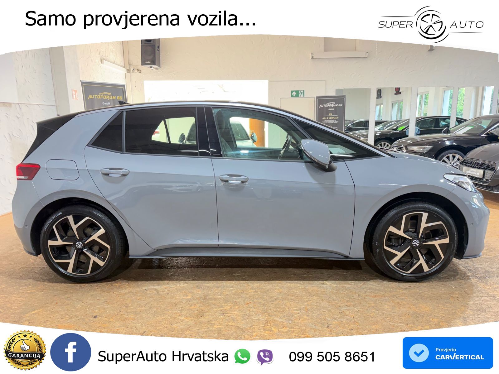 Volkswagen ID.3 Pro 62 kWh (204 KS) LED+GR SJED+ACC