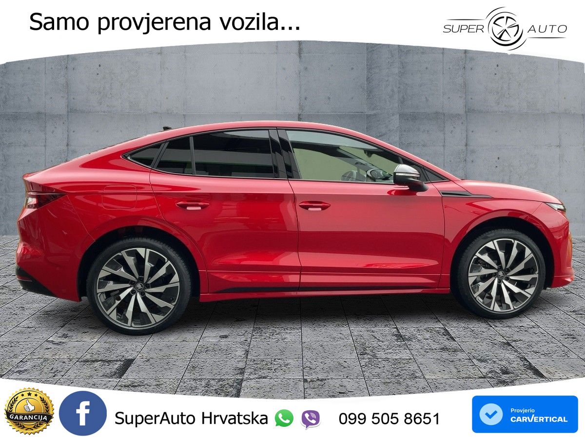 Škoda Enyaq Coupe 85x 82 kWh (286 KS) AWD SportLine LED+GR SJED+ACC