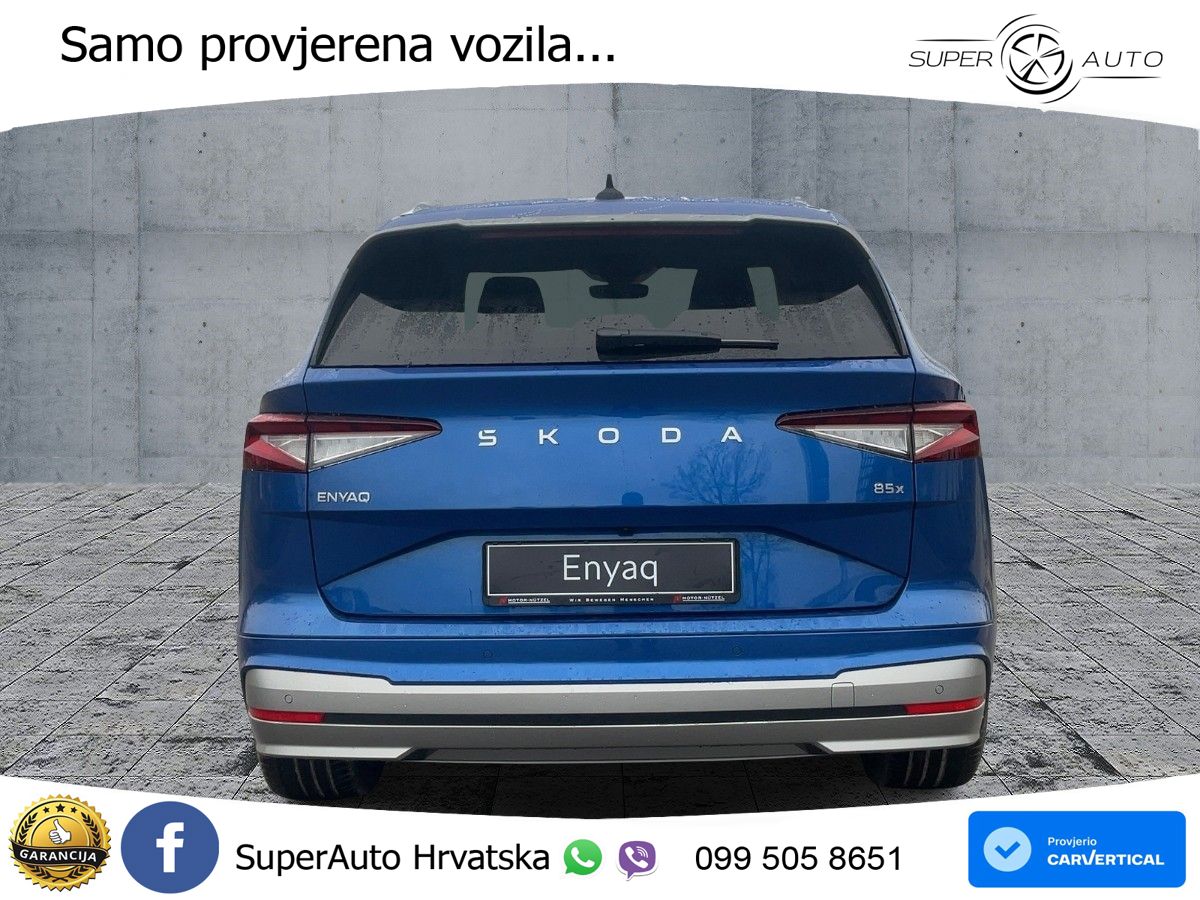 Škoda Enyaq 85x 82 kWh (286 KS) AWD
