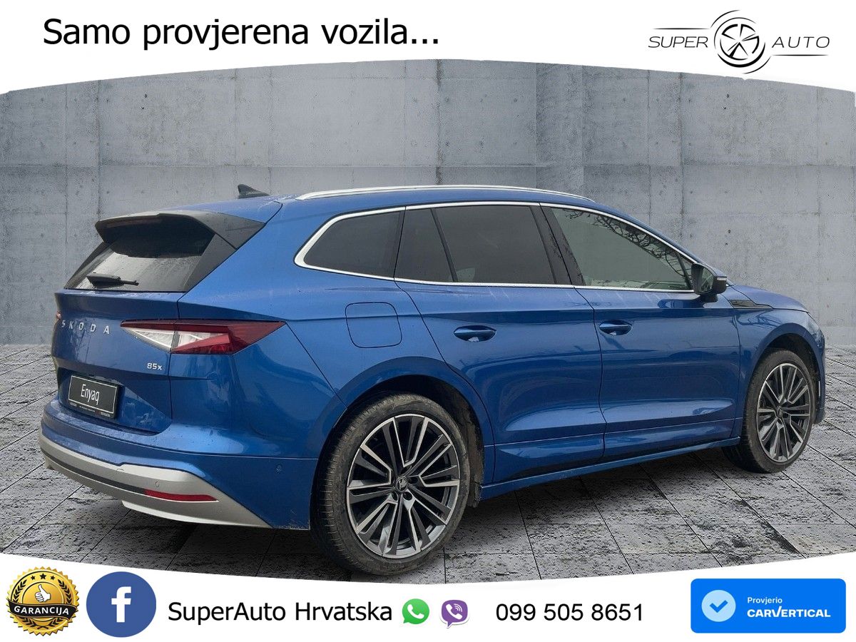 Škoda Enyaq 85x 82 kWh (286 KS) AWD