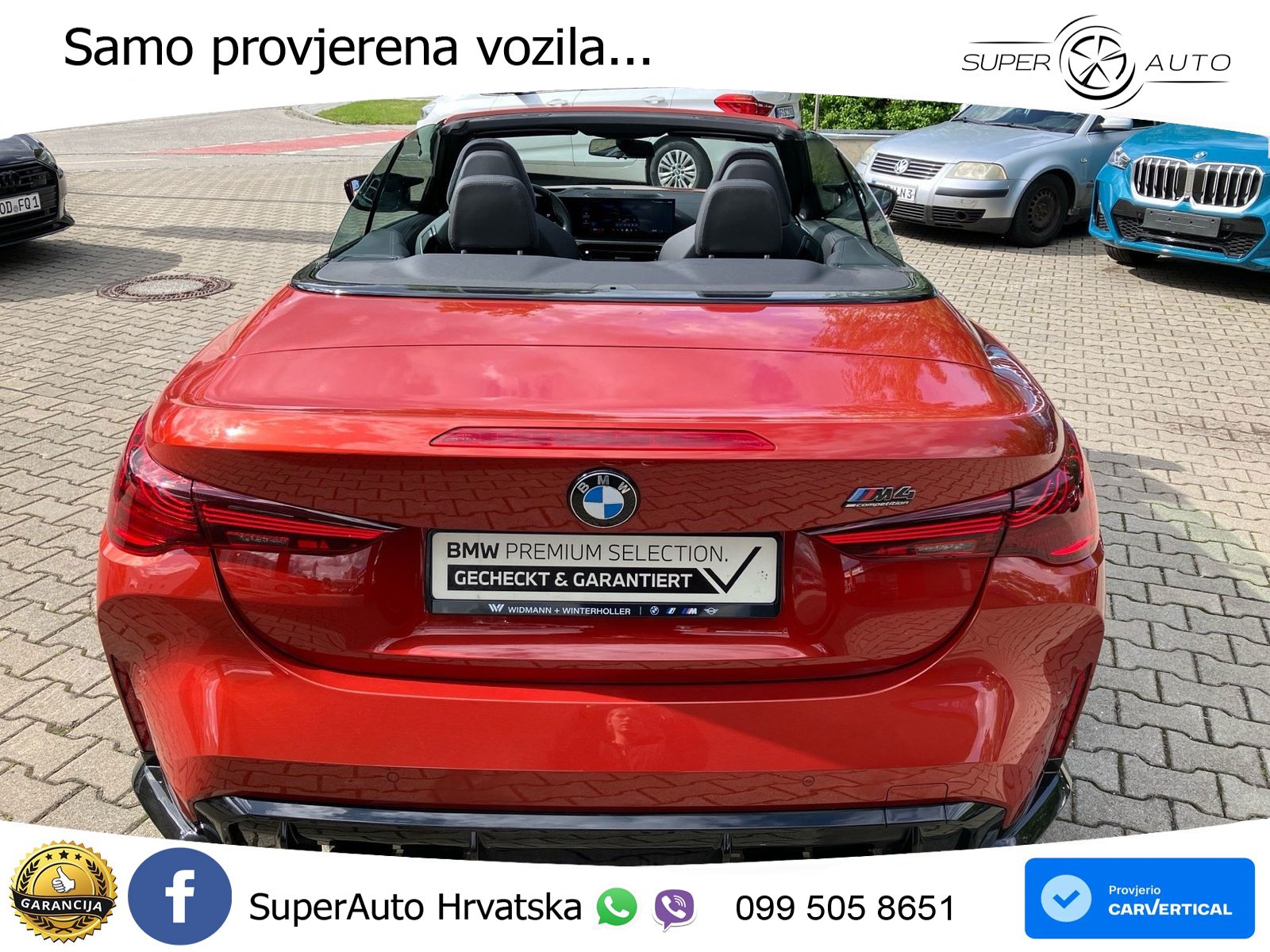 BMW M4 Convertible Competition 3.0 (530 KS) xDrive Steptronic LED+GR SJED+ACC