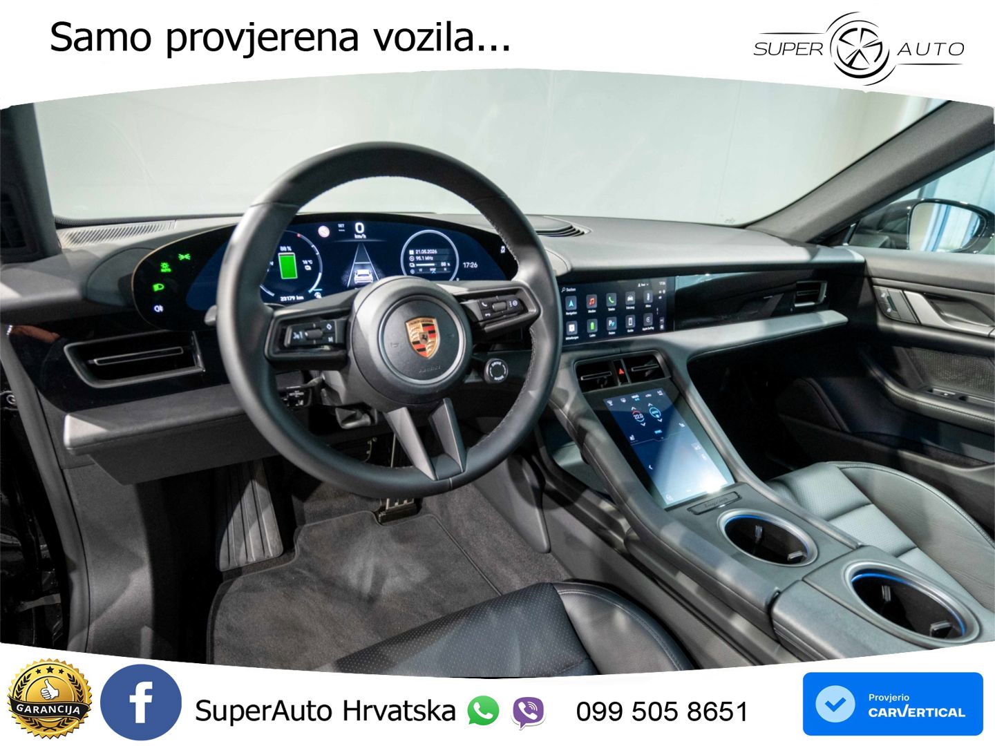 Porsche Taycan Sport Turismo 105 kWh (435 KS)