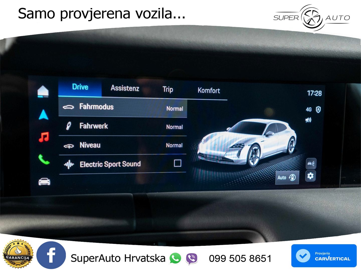 Porsche Taycan Sport Turismo 105 kWh (435 KS)