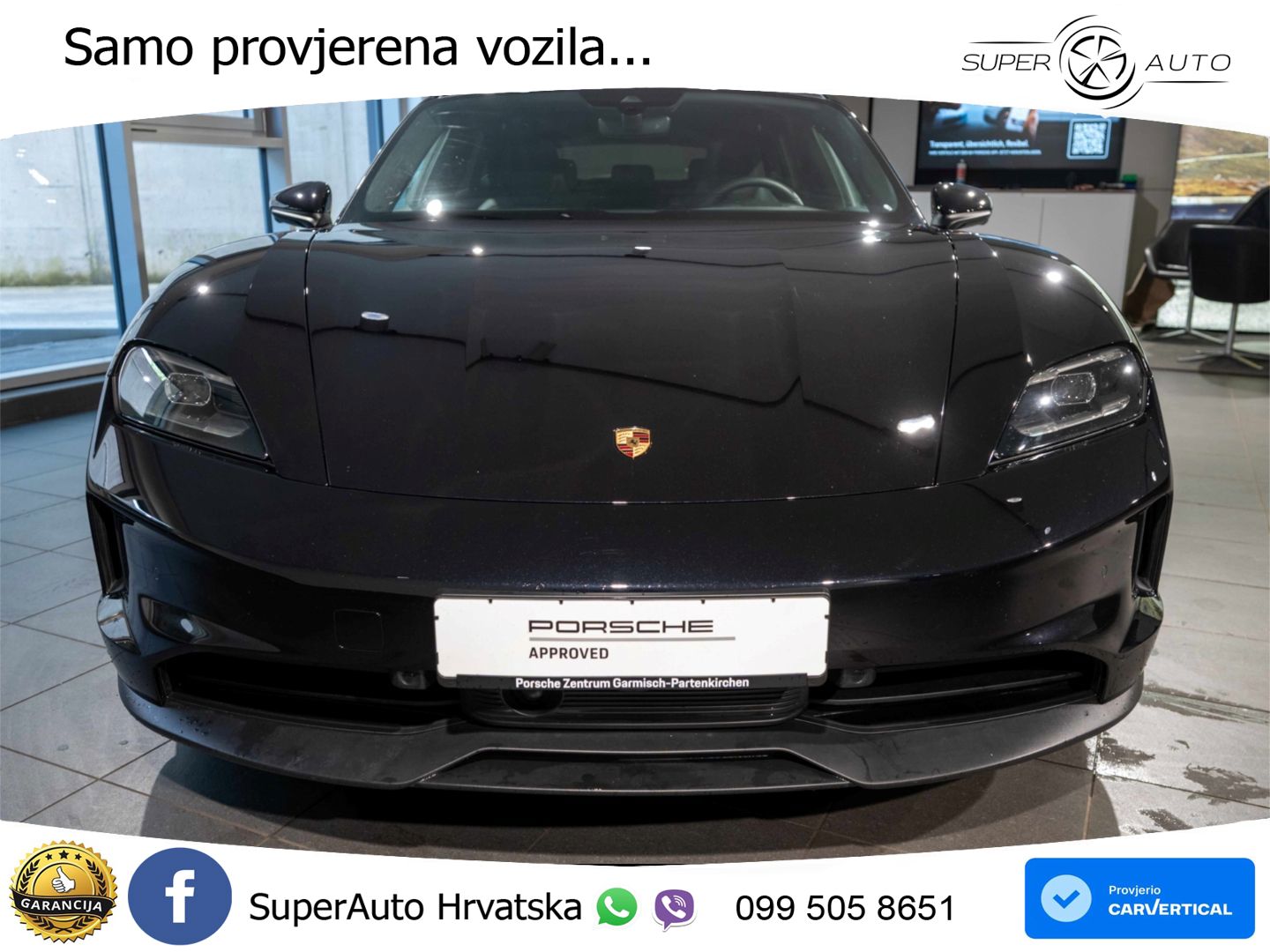 Porsche Taycan Sport Turismo 105 kWh (435 KS)