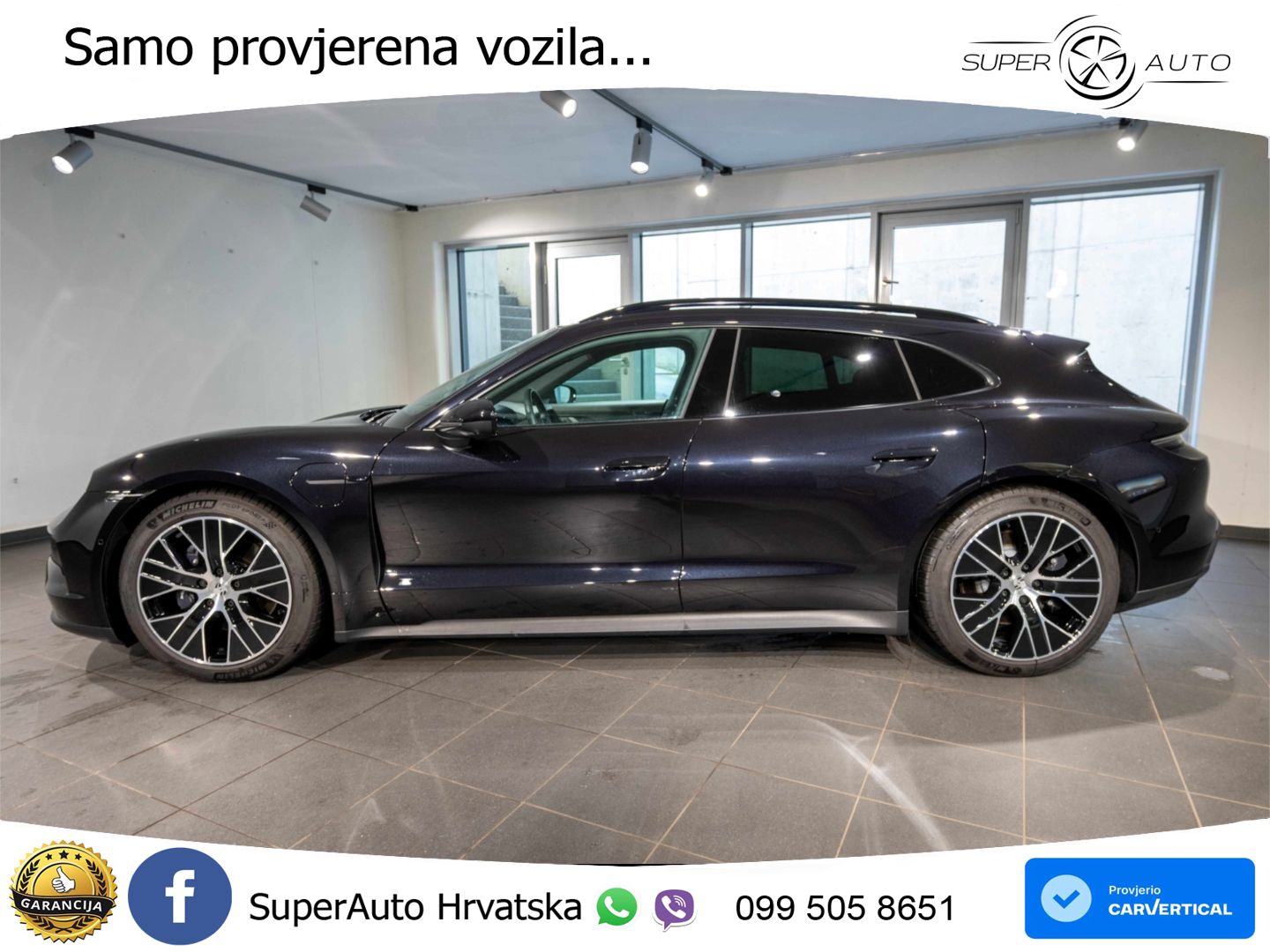 Porsche Taycan Sport Turismo 105 kWh (435 KS)