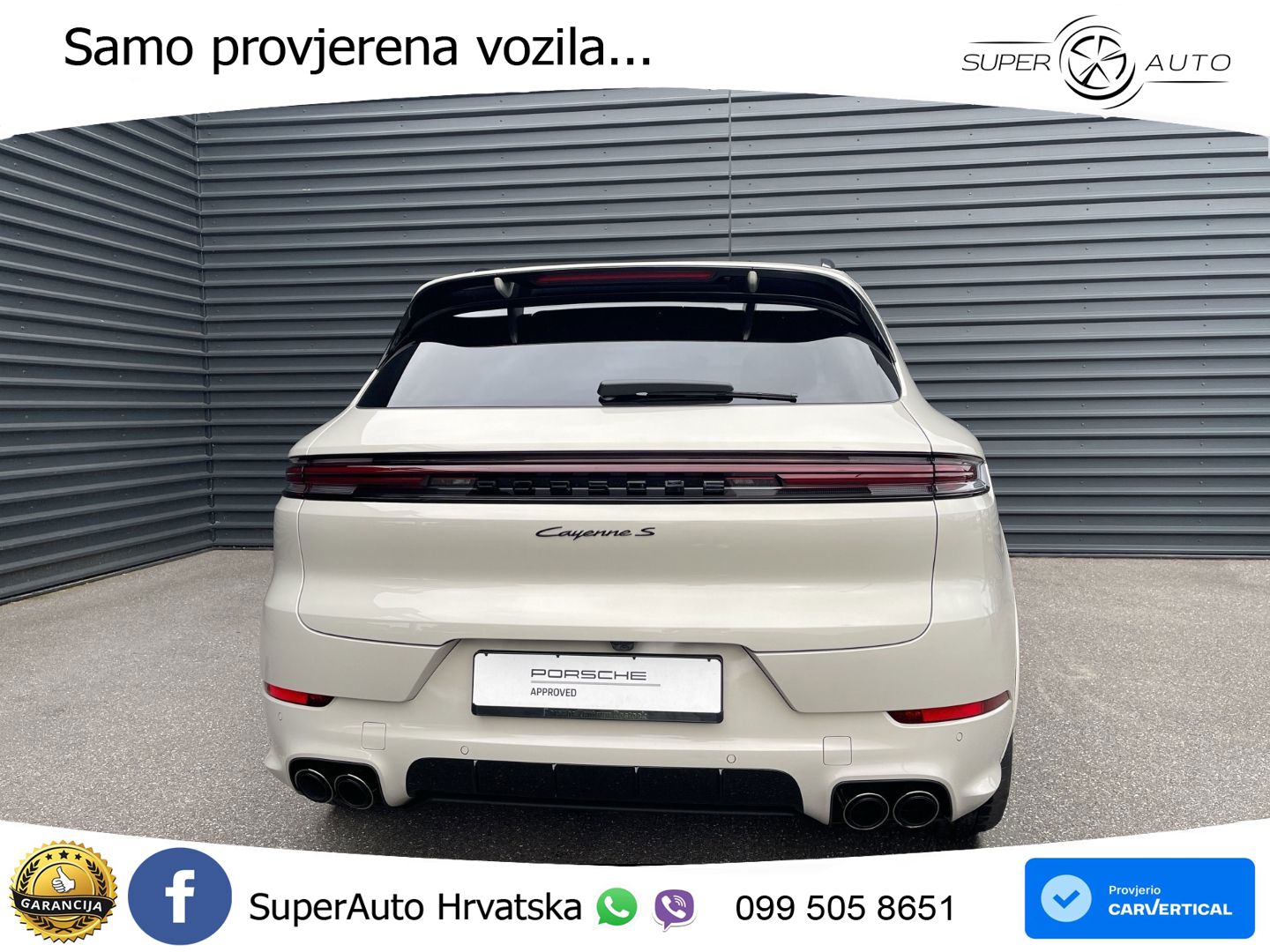 Porsche Cayenne S 4.0 V8 (474 KS) Tiptronic S