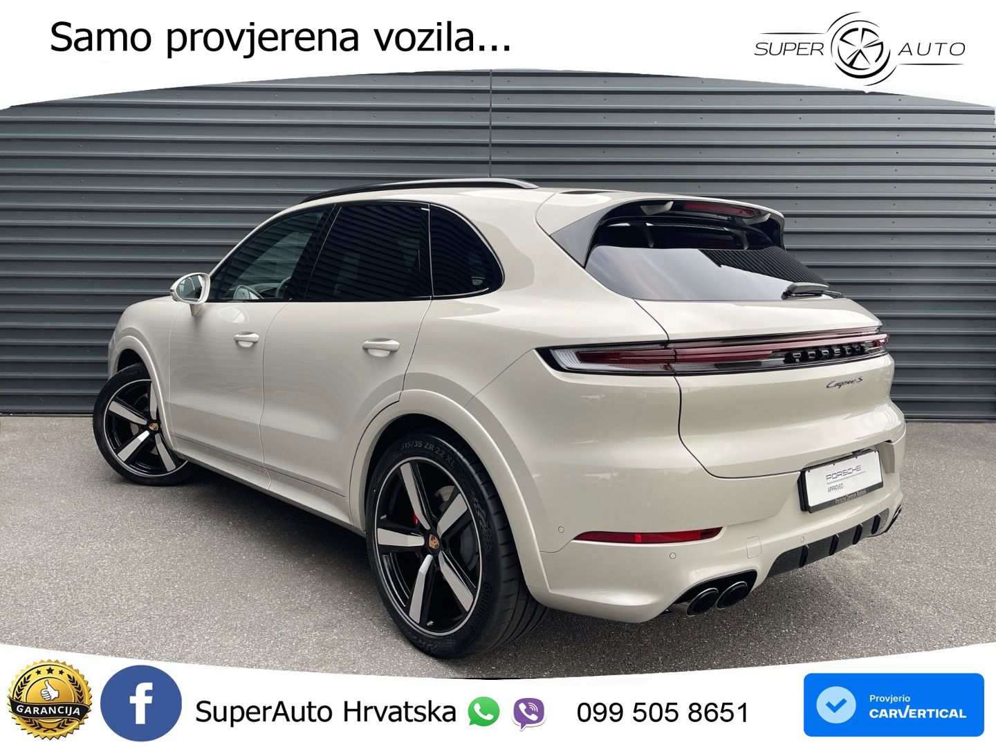 Porsche Cayenne S 4.0 V8 (474 KS) Tiptronic S
