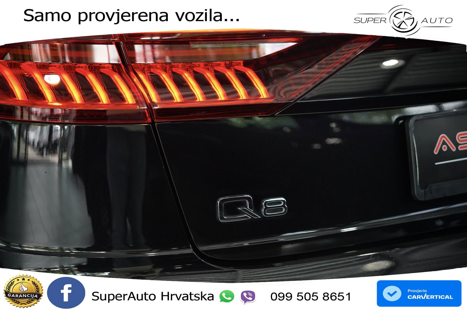Audi Q8 50 TDI V6 (286 KS) quattro Tiptronic