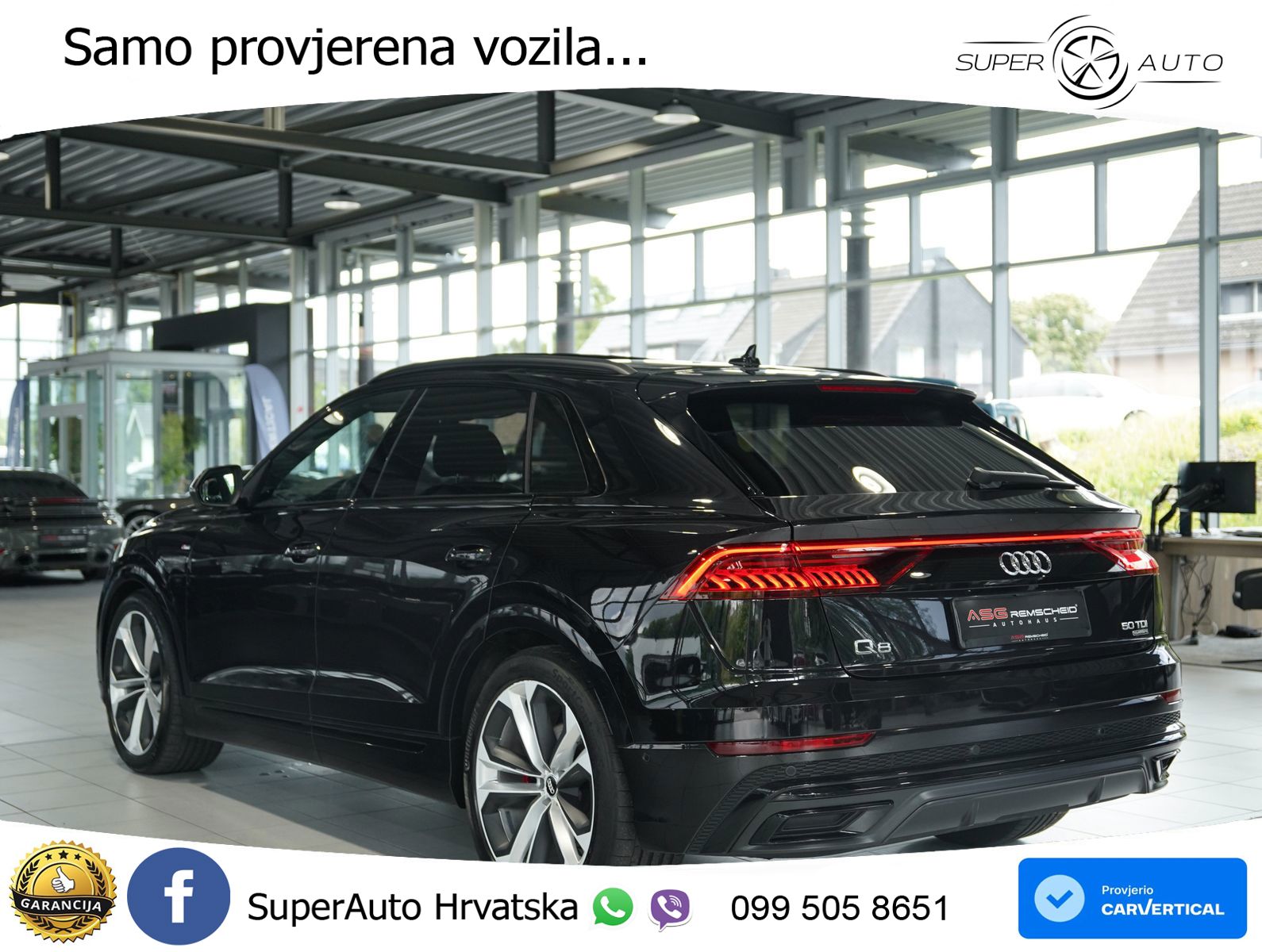 Audi Q8 50 TDI V6 (286 KS) quattro Tiptronic
