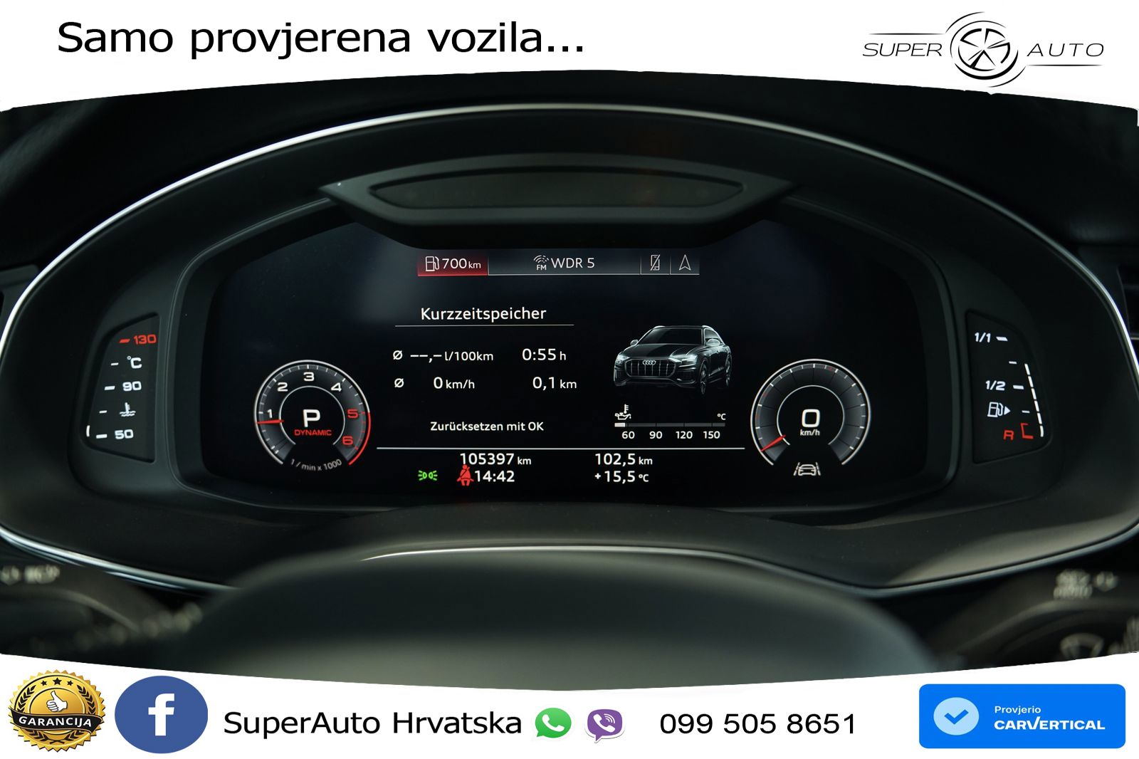 Audi Q8 50 TDI V6 (286 KS) quattro Tiptronic