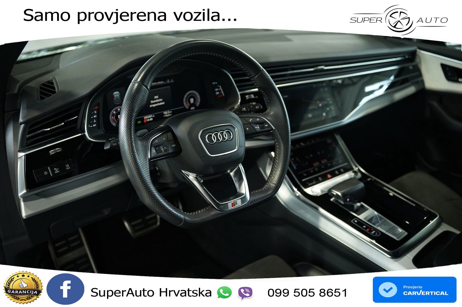 Audi Q8 50 TDI V6 (286 KS) quattro Tiptronic