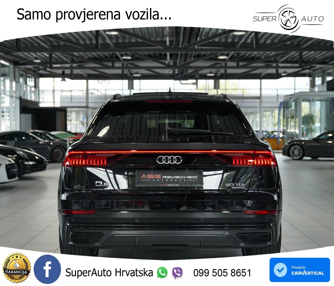 Audi Q8 50 TDI V6 (286 KS) quattro Tiptronic