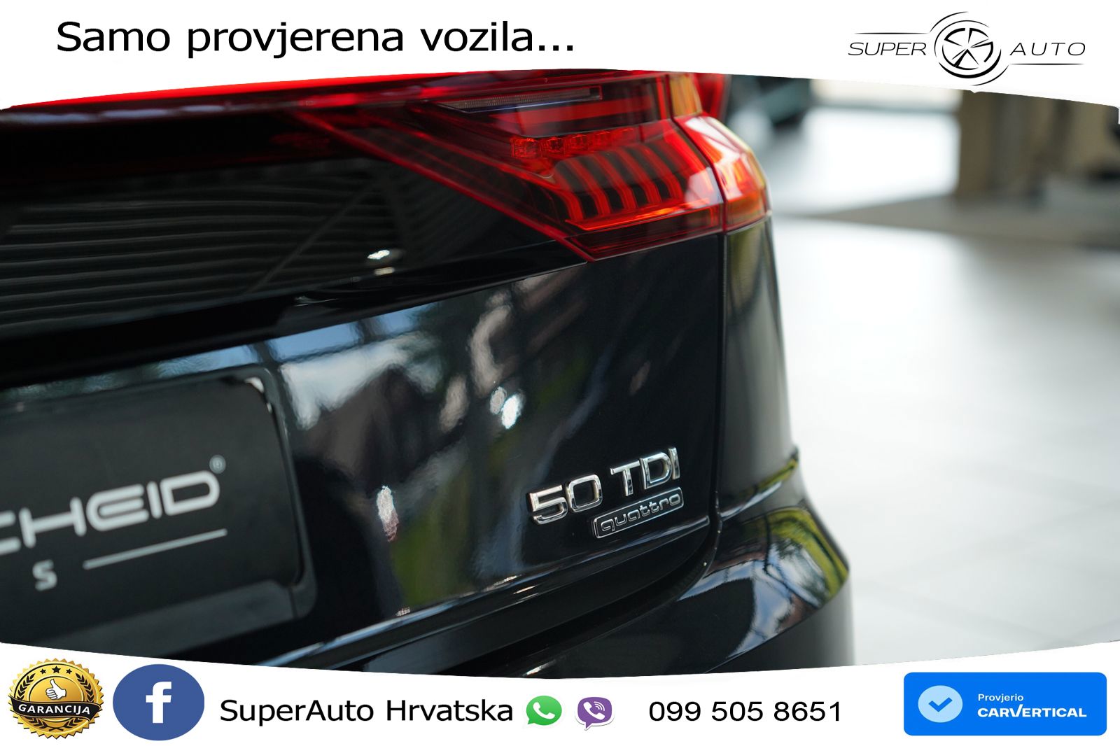 Audi Q8 50 TDI V6 (286 KS) quattro Tiptronic