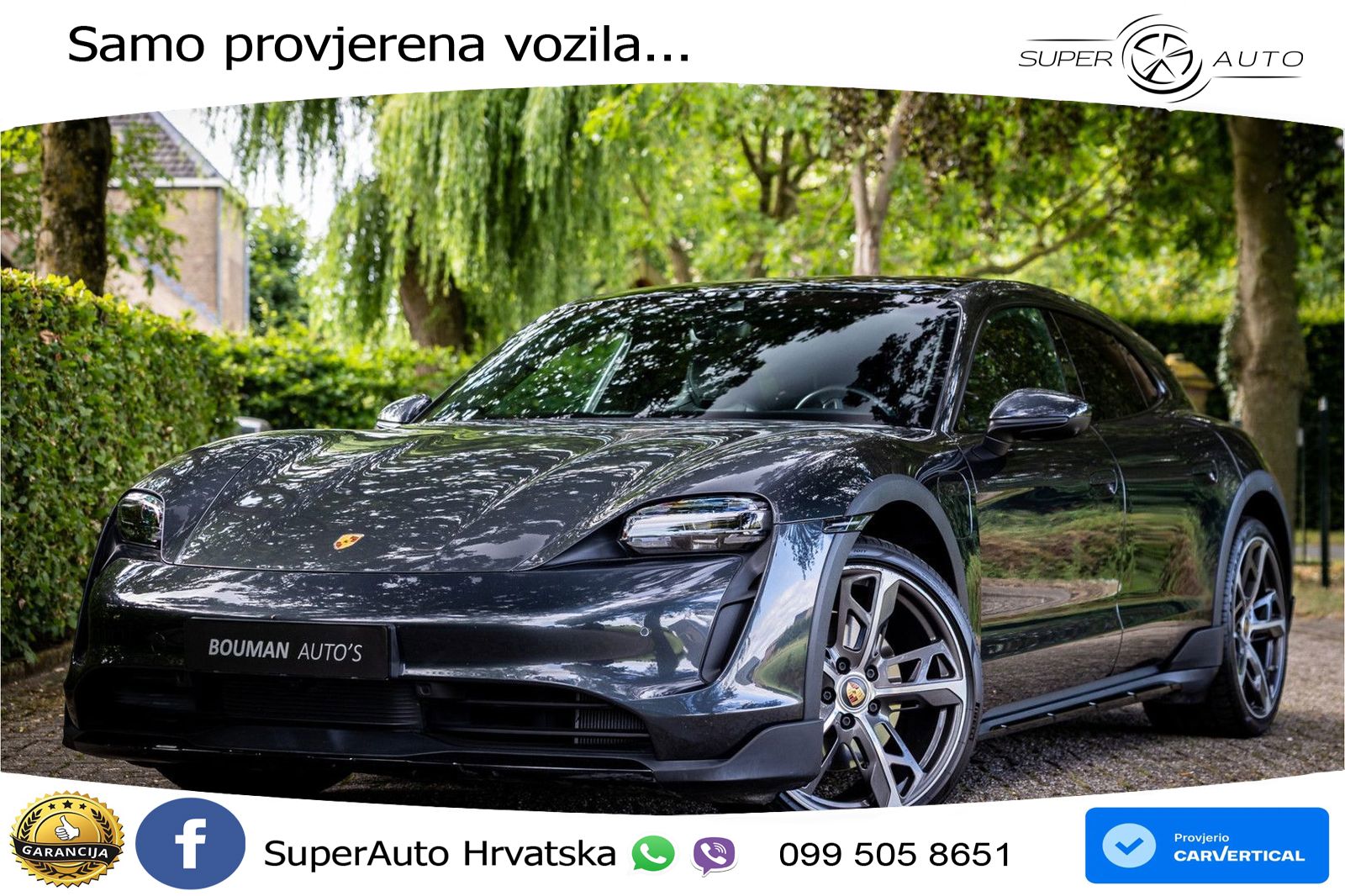 Porsche Taycan Cross Turismo 4 93.4 kWh (476 KS)