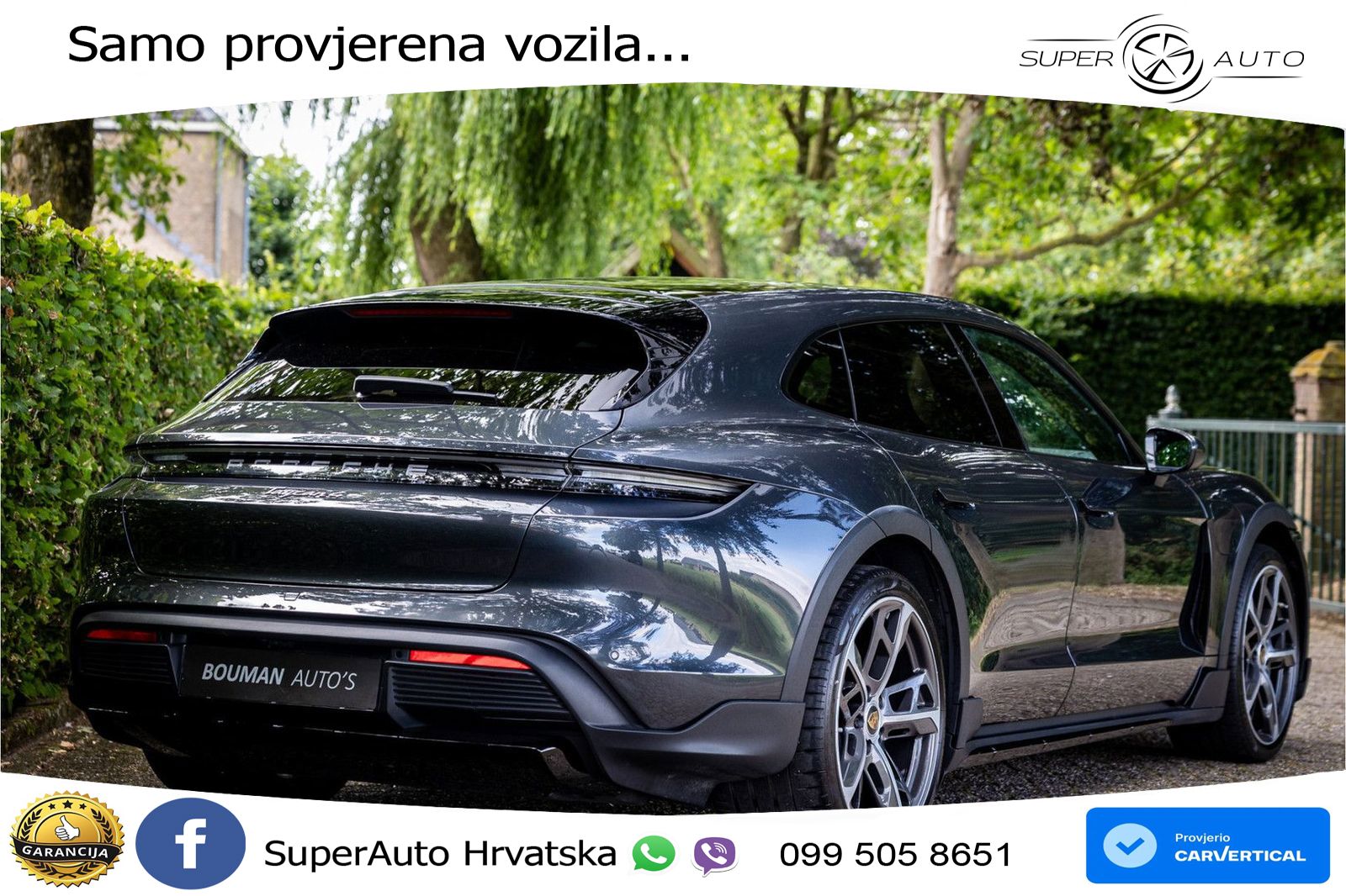 Porsche Taycan Cross Turismo 4 93.4 kWh (476 KS)