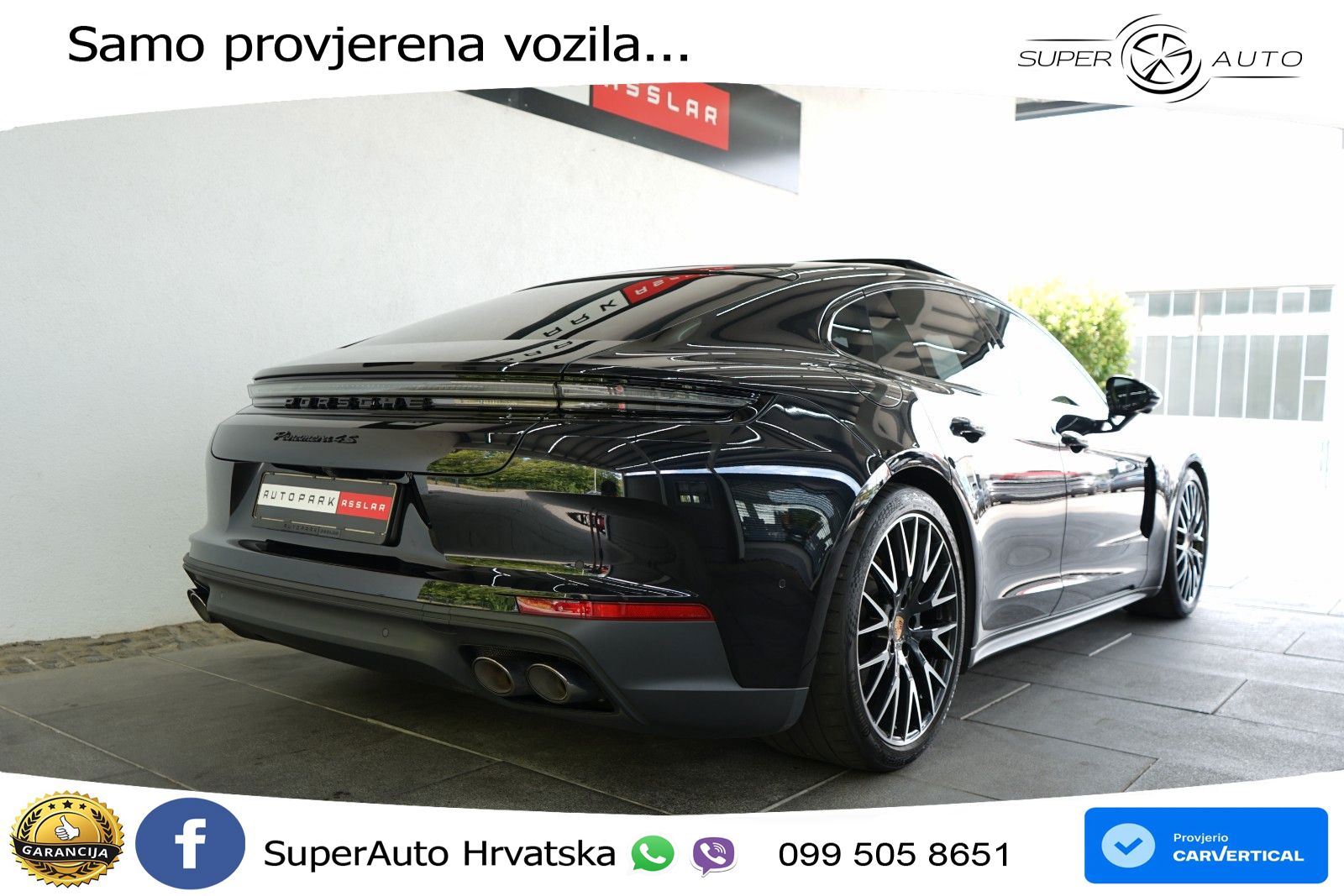 Porsche Panamera 4S 2.9 V6 (544 KS) E-Hybrid PDK ACC+HEAD+4xGR SJED+360+PANO