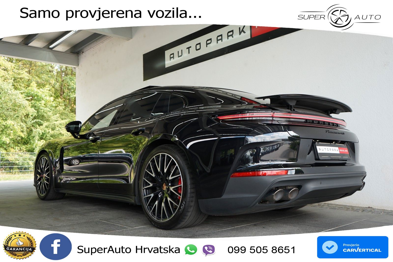Porsche Panamera 4S 2.9 V6 (544 KS) E-Hybrid PDK ACC+HEAD+4xGR SJED+360+PANO