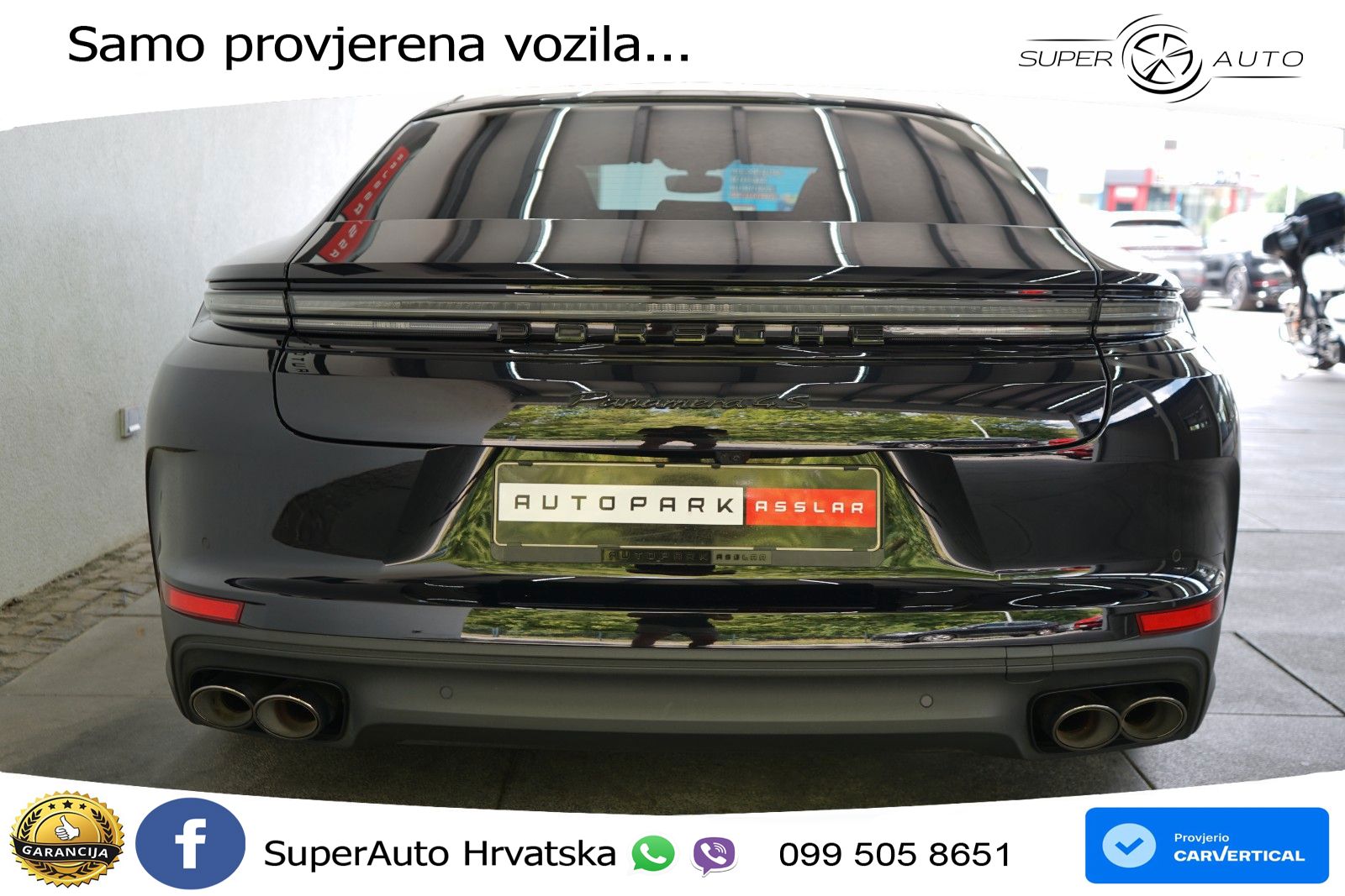 Porsche Panamera 4S 2.9 V6 (544 KS) E-Hybrid PDK ACC+HEAD+4xGR SJED+360+PANO