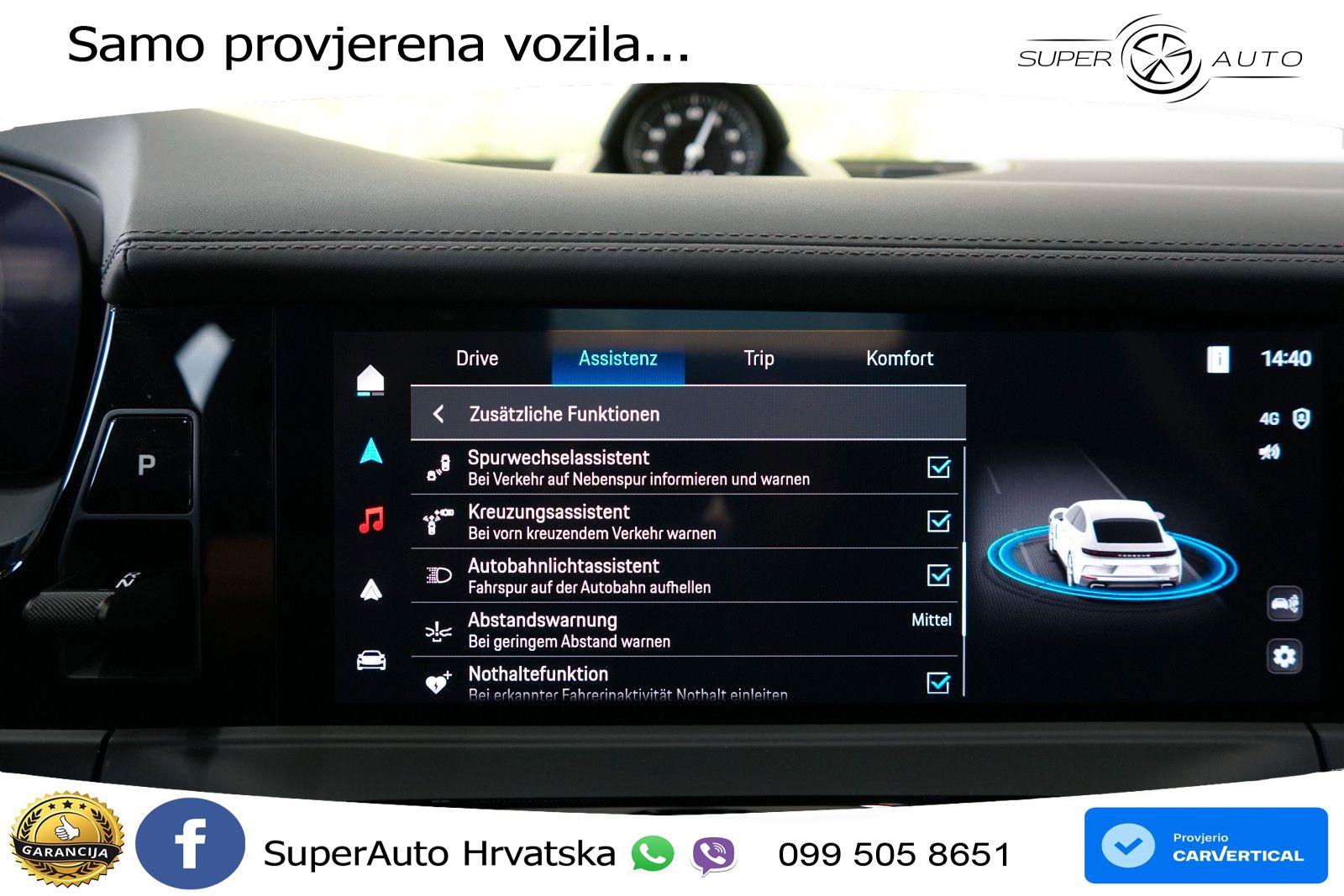 Porsche Panamera 4S 2.9 V6 (544 KS) E-Hybrid PDK ACC+HEAD+4xGR SJED+360+PANO