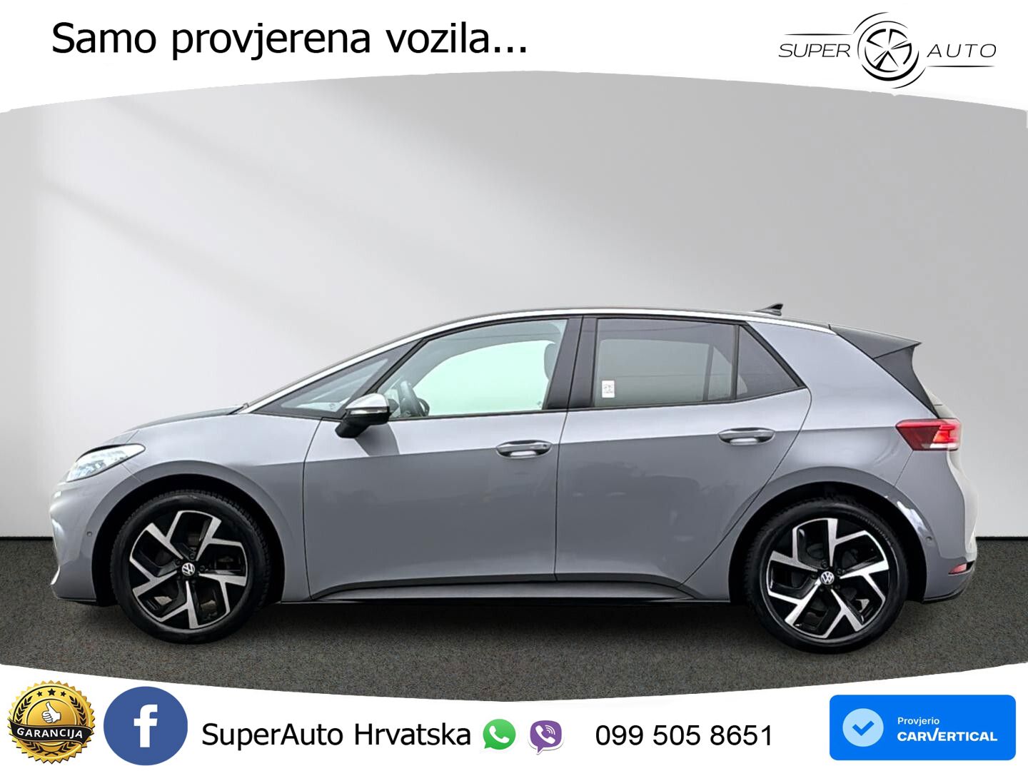 Volkswagen ID.3 Pro 62 kWh (204 KS) LED+GR SJED+ACC