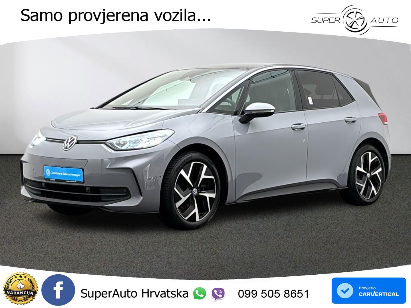 Volkswagen ID.3 Pro 62 kWh (204 KS) LED+GR SJED+ACC